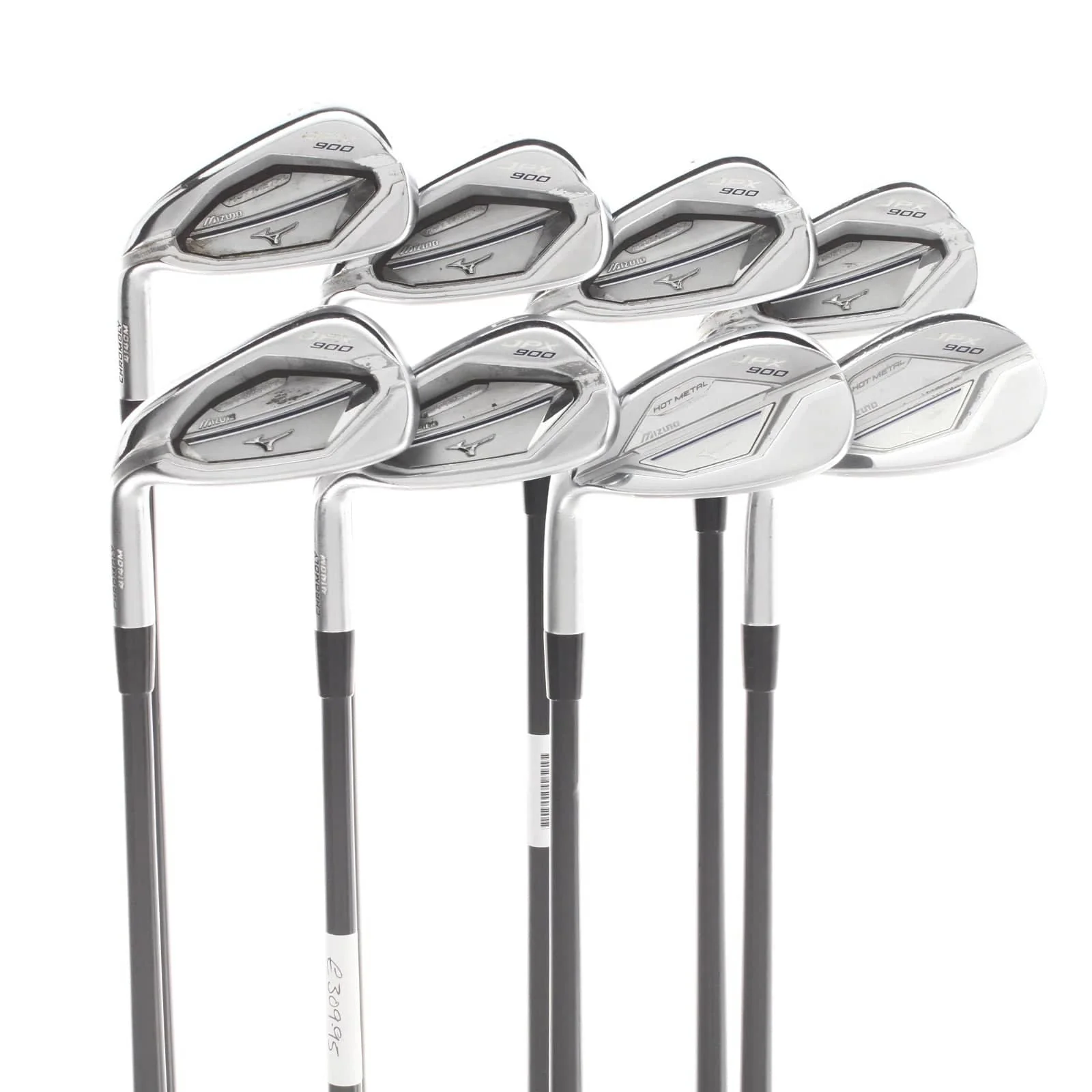 Mizuno JPX 900 Graphite Mens Left Hand Irons 5-GW+SW Regular - Project X LZ Tour 5.0 90g