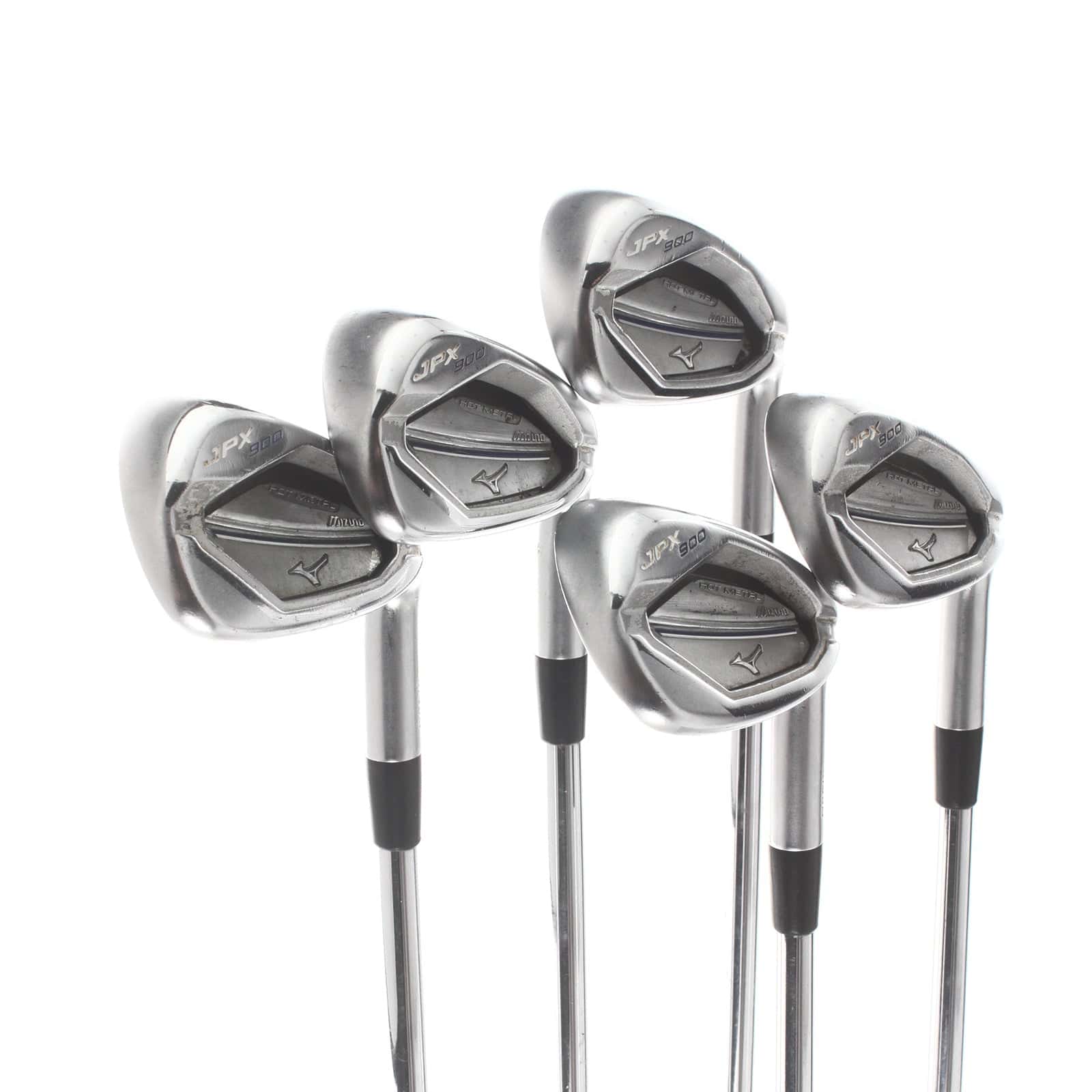 Mizuno JPX 900 Hot Metal Steel Mens Right Hand Irons 6-PW Stiff - True Temper AMT Tour White - Image 2