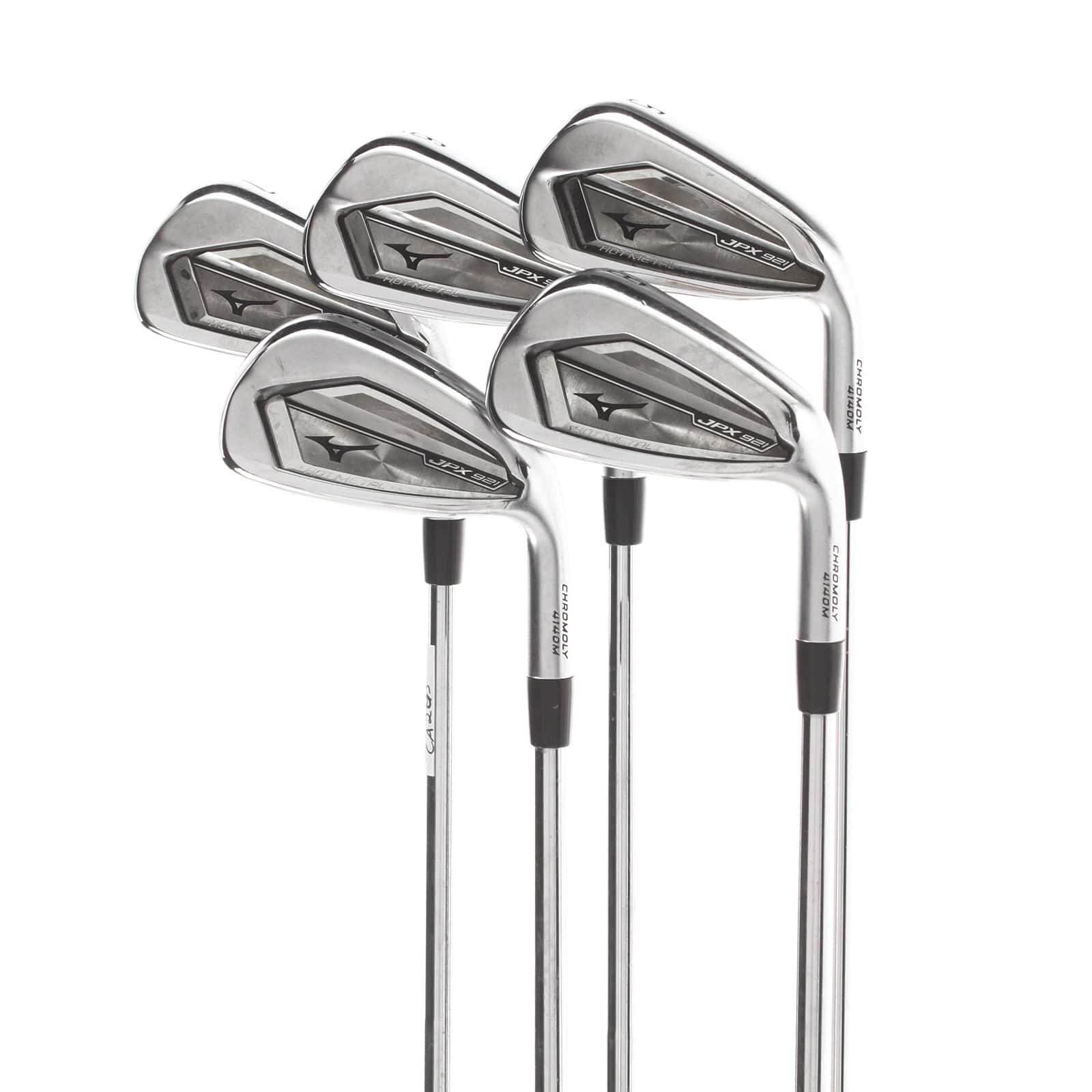 Mizuno JPX 921 Hot Metal Steel Mens Right Hand Irons 5-9 Stiff - KBS Tour 90