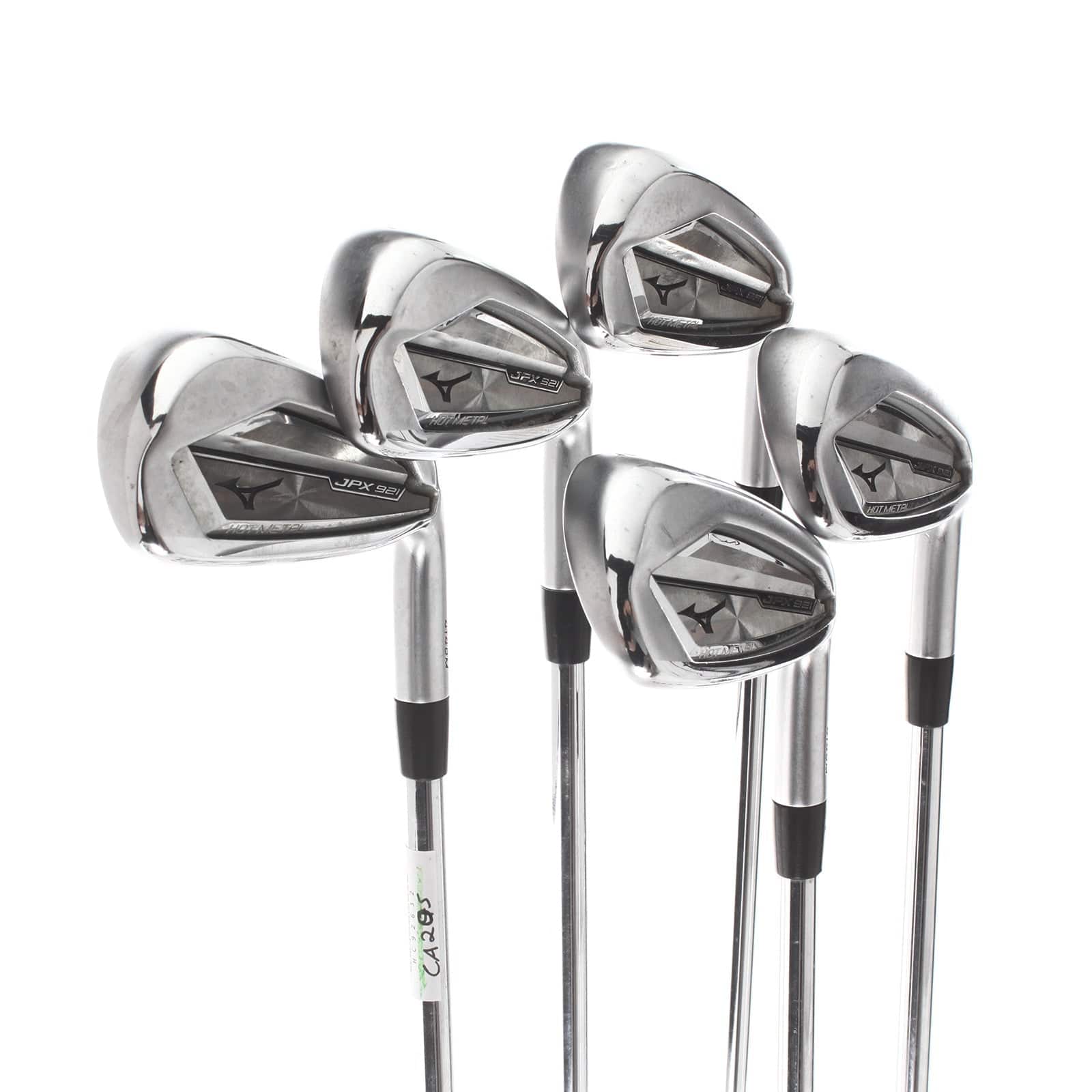 Mizuno JPX 921 Hot Metal Steel Mens Right Hand Irons 5-9 Stiff - KBS Tour 90 - Image 2