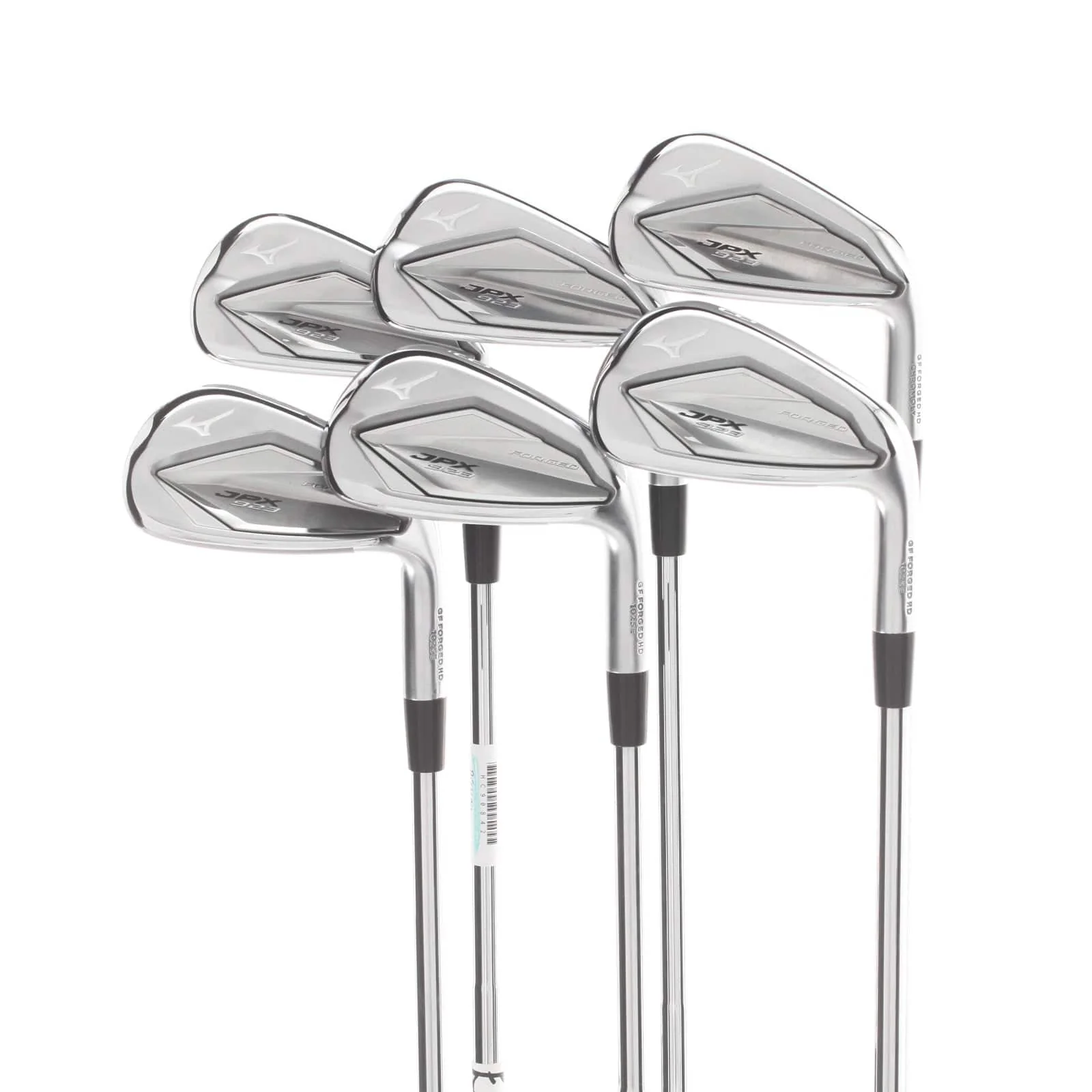 Mizuno JPX 923 Forged Steel Mens Right Hand Irons 5-PW Stiff - Dynamic Gold 100
