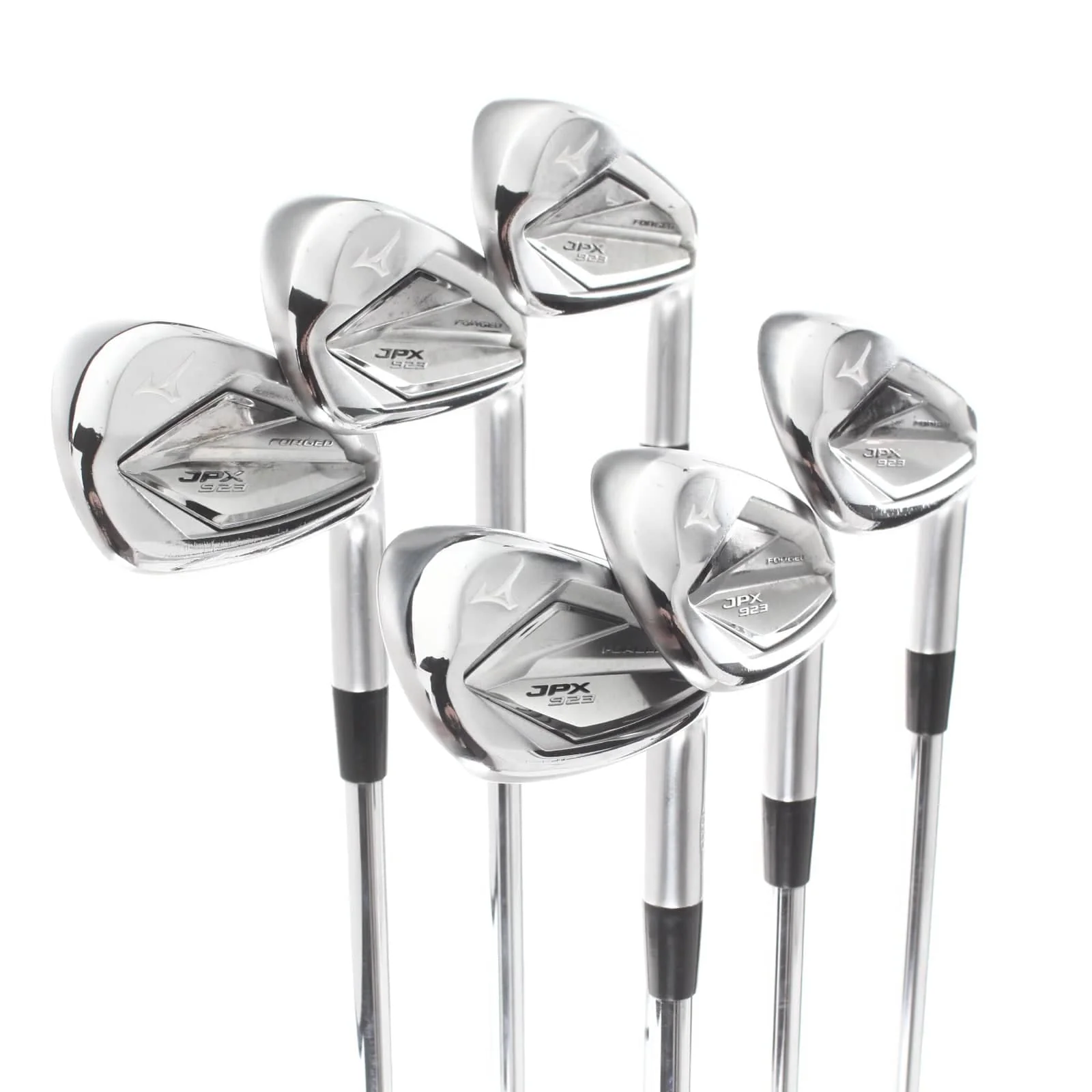 Mizuno JPX 923 Forged Steel Mens Right Hand Irons 6-GW +0.5" Stiff - Dynamic Gold Mid 100 S300 - Image 2