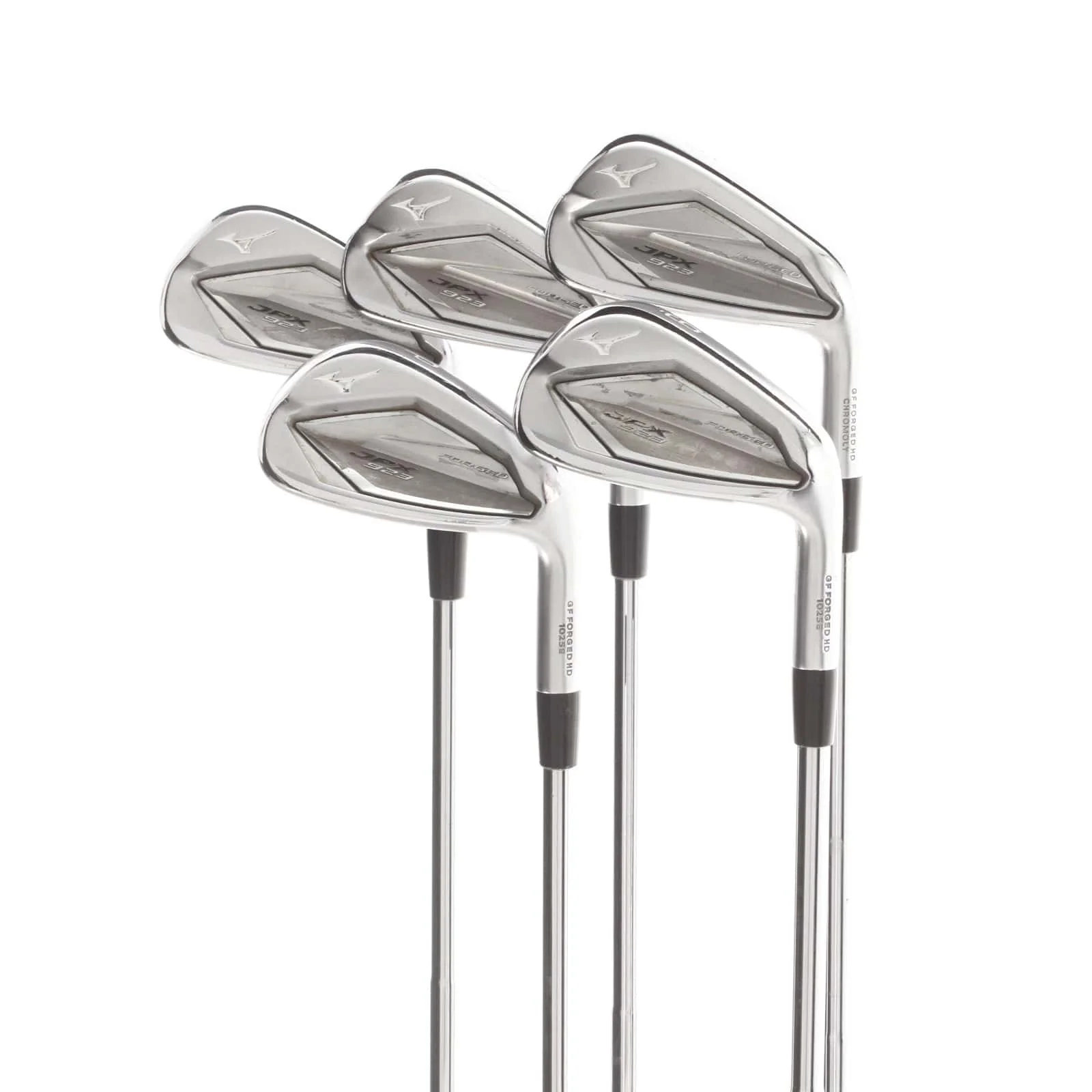 Mizuno JPX 923 Forged Steel Mens Right Hand Irons 6-PW Stiff - True Temper Dynamic Gold S300 Mid 100 S300