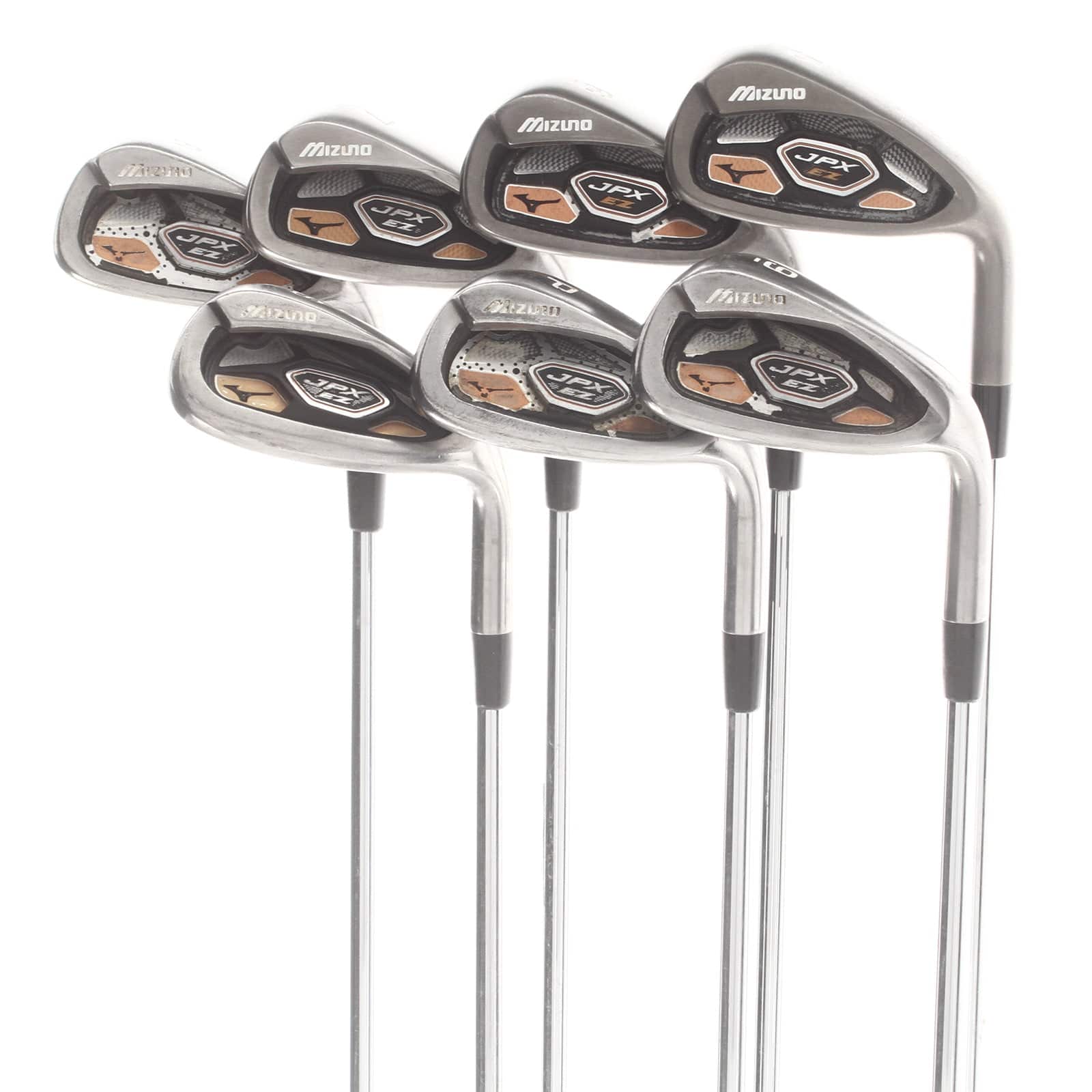 Mizuno JPX EZ Steel Mens Right Hand Irons 5-SW Regular - True Temper XP105