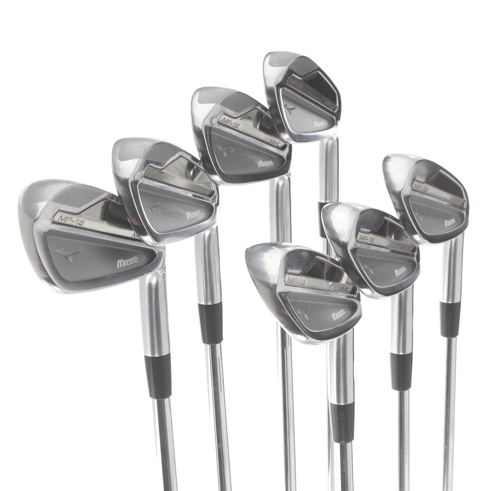 Mizuno MP-18 MMC Steel Mens Right Hand Irons 4-PW Stiff - NS-Pro 120g - Image 2