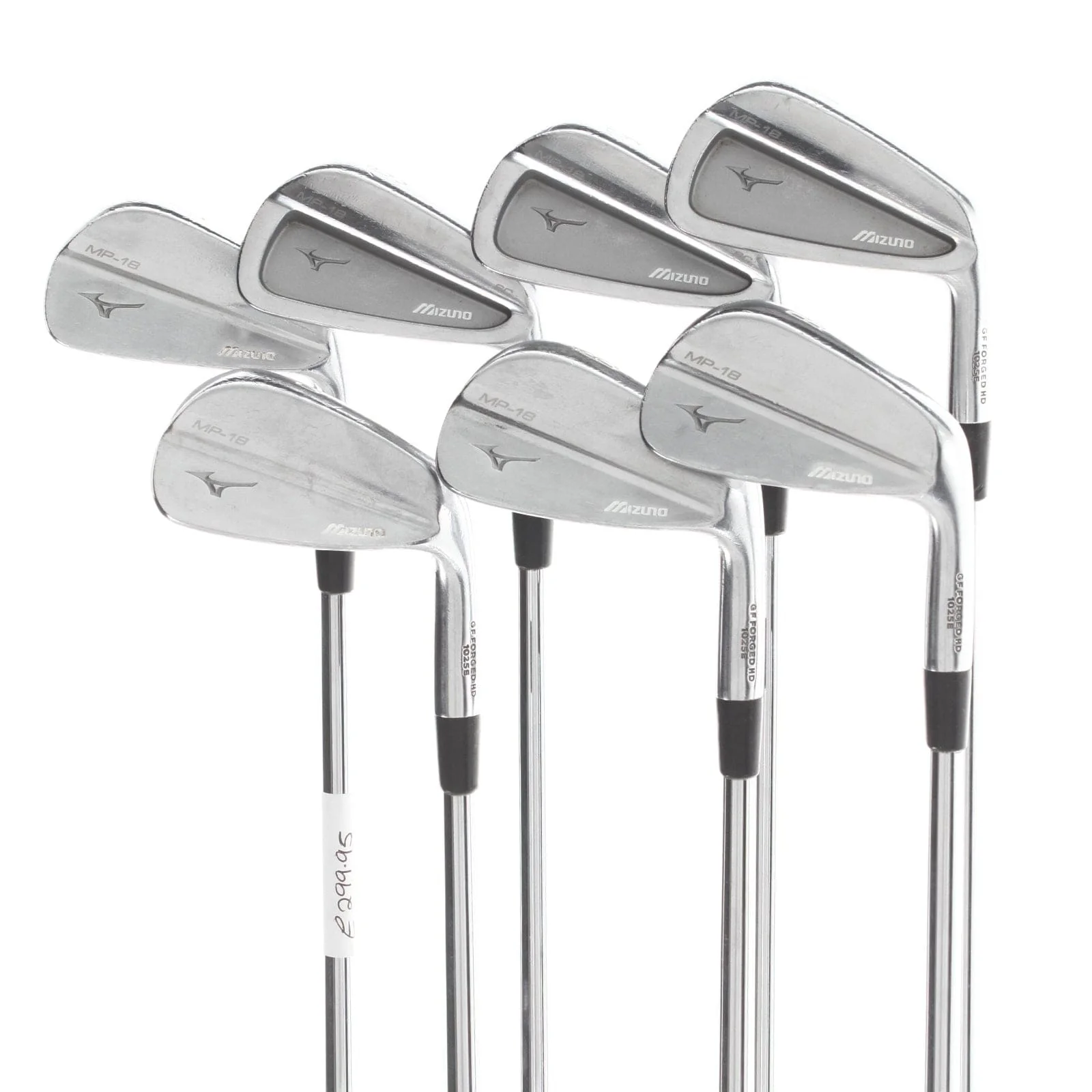 Mizuno MP-18 SC Steel Mens Right Hand Irons 4-PW Extra Stiff - Project X LZ 6.5 125g