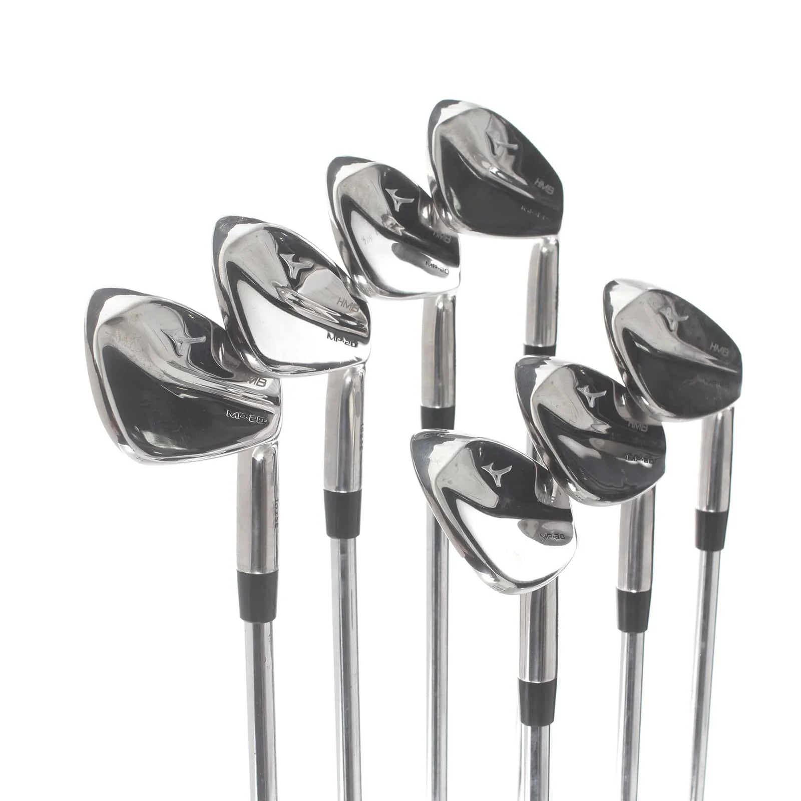 Mizuno MP.20 HMB Steel Mens Right Hand Irons 4-PW Stiff - Nsp950 95g - Image 2