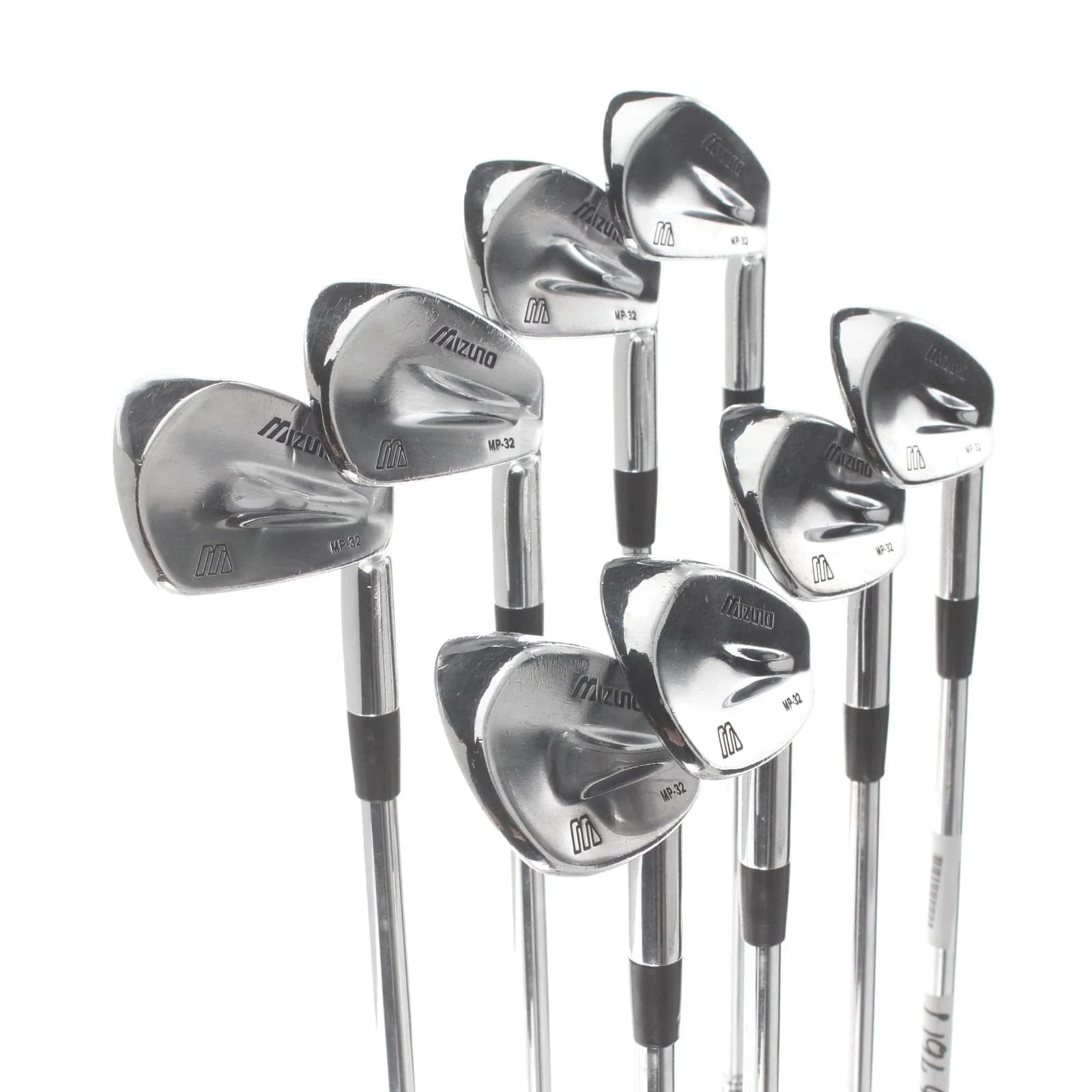 Mizuno MP-32 Steel Mens Right Hand Irons 3-PW Stiff - Dynamic Gold S300 - Image 2