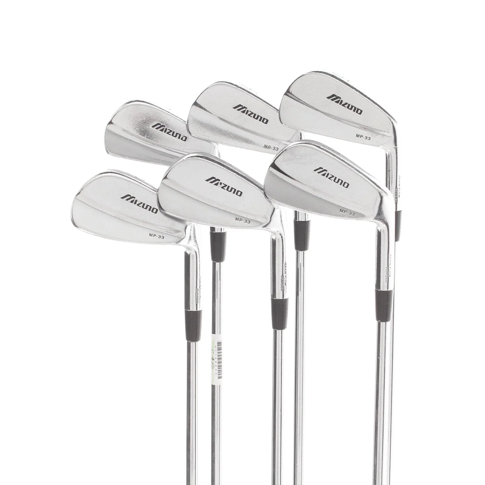 Mizuno MP-33 Steel Mens Right Hand Irons 5-PW Stiff - Dynamic Gold
