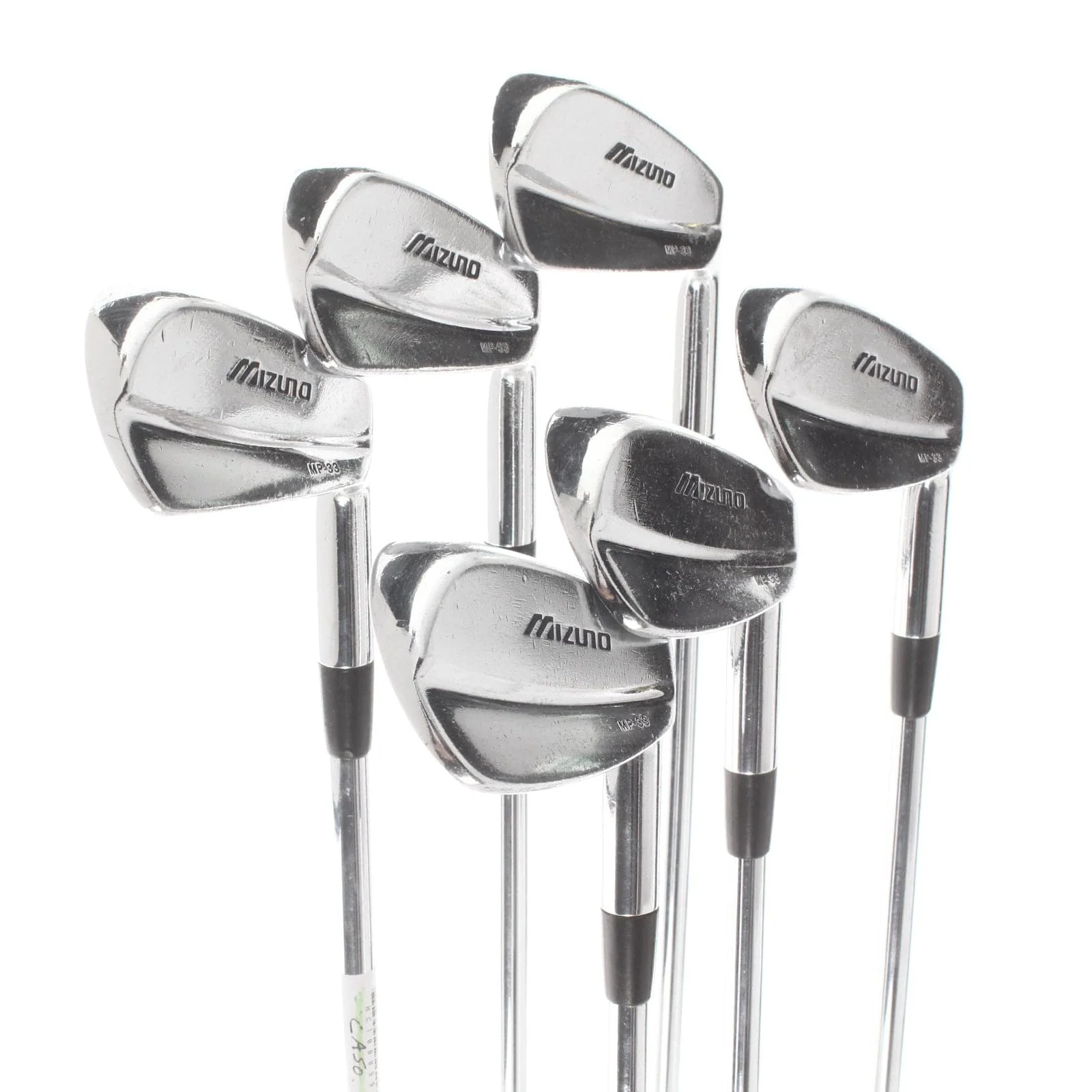 Mizuno MP-33 Steel Mens Right Hand Irons 5-PW Stiff - Dynamic Gold - Image 2