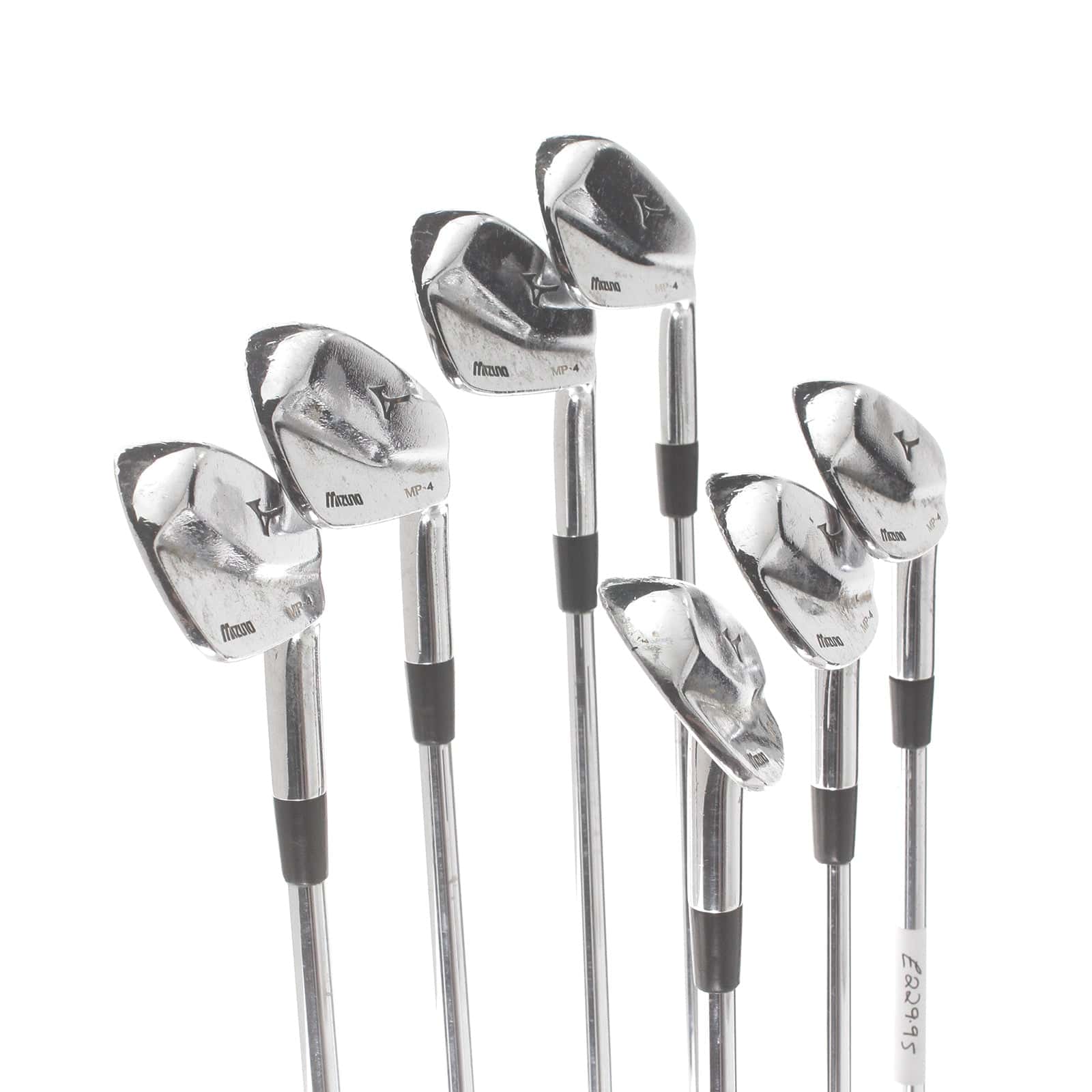 Mizuno MP-4 Steel Mens Right Hand Irons 4-PW Regular - Project X 5.5 - Image 2