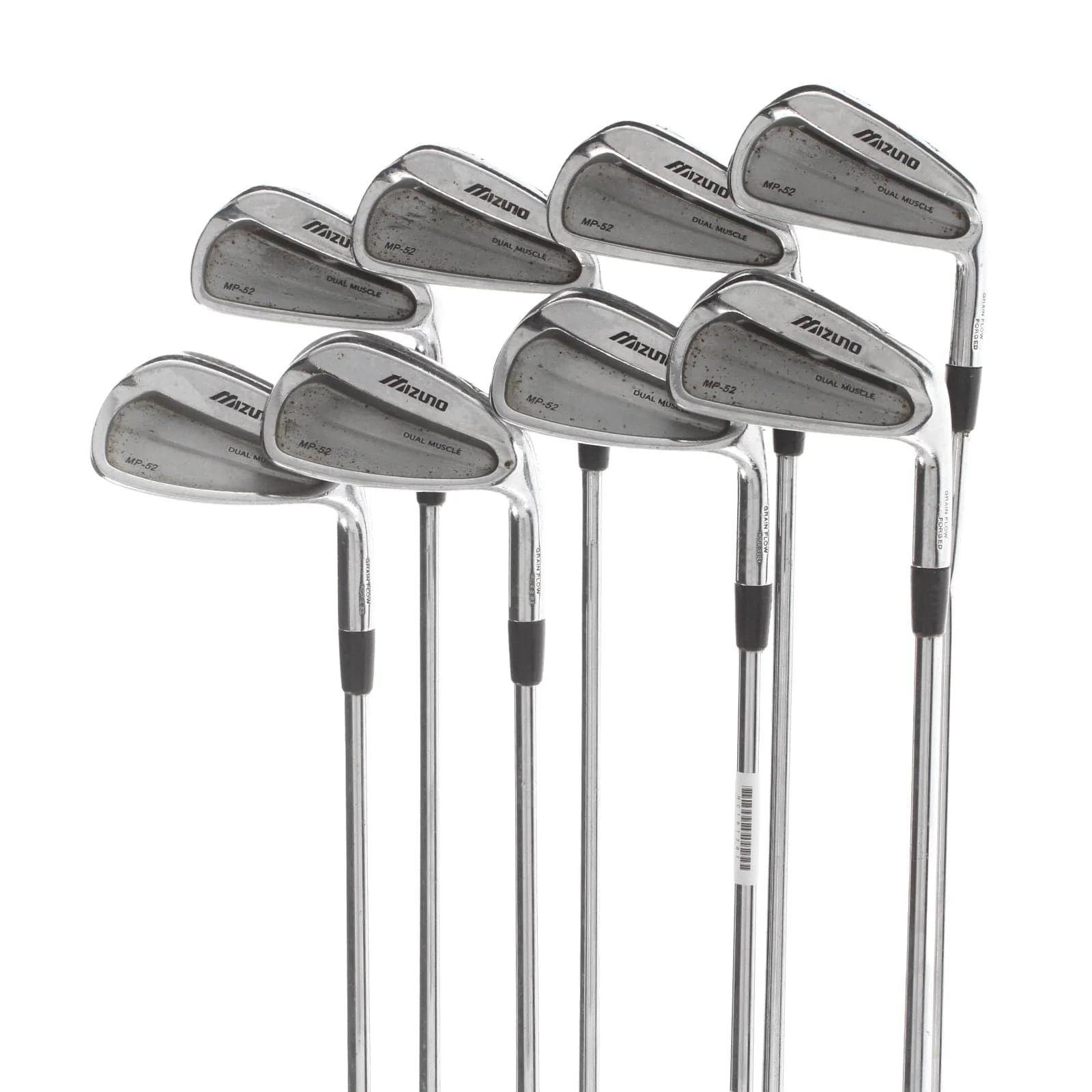 Mizuno MP-52 Steel Mens Right Hand Irons 4-PW Regular - Rifle 5.5