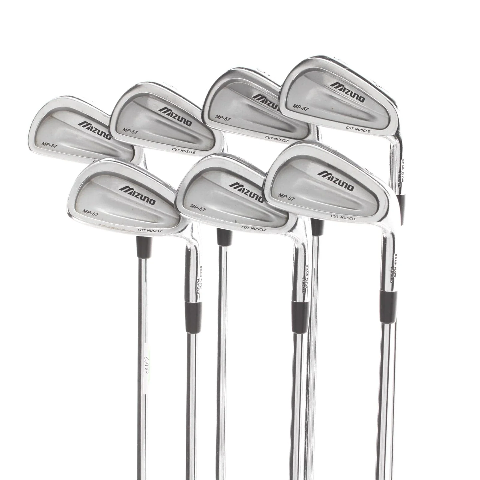 Mizuno MP-57 Steel Mens Right Hand Irons 4-PW Regular - Dynamic Gold R300