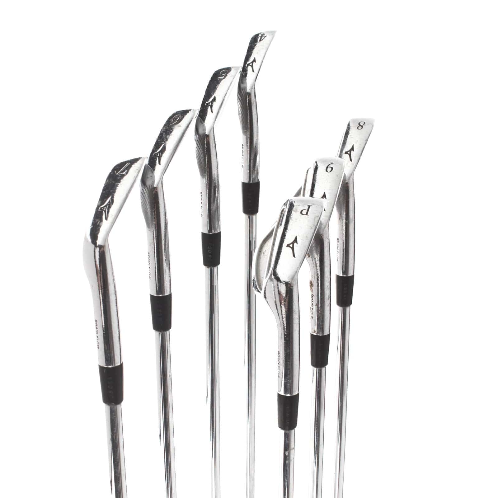 Mizuno MP-58 Steel Mens Right Hand Irons 4-PW Stiff - Dynalite Gold XP - Image 3
