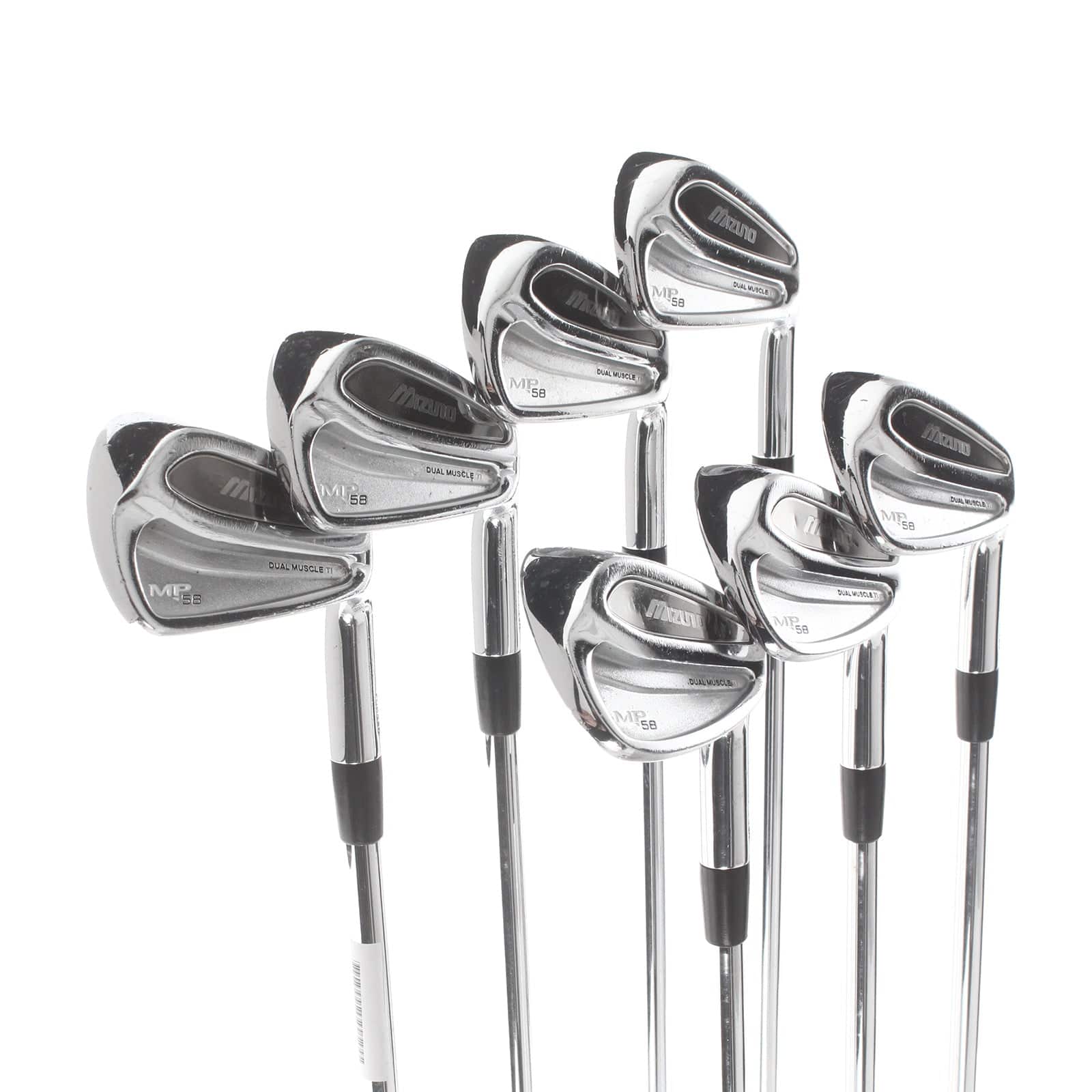 Mizuno MP-58 Steel Mens Right Hand Irons 4-PW Stiff - N.S.Pro 950GH - Image 2