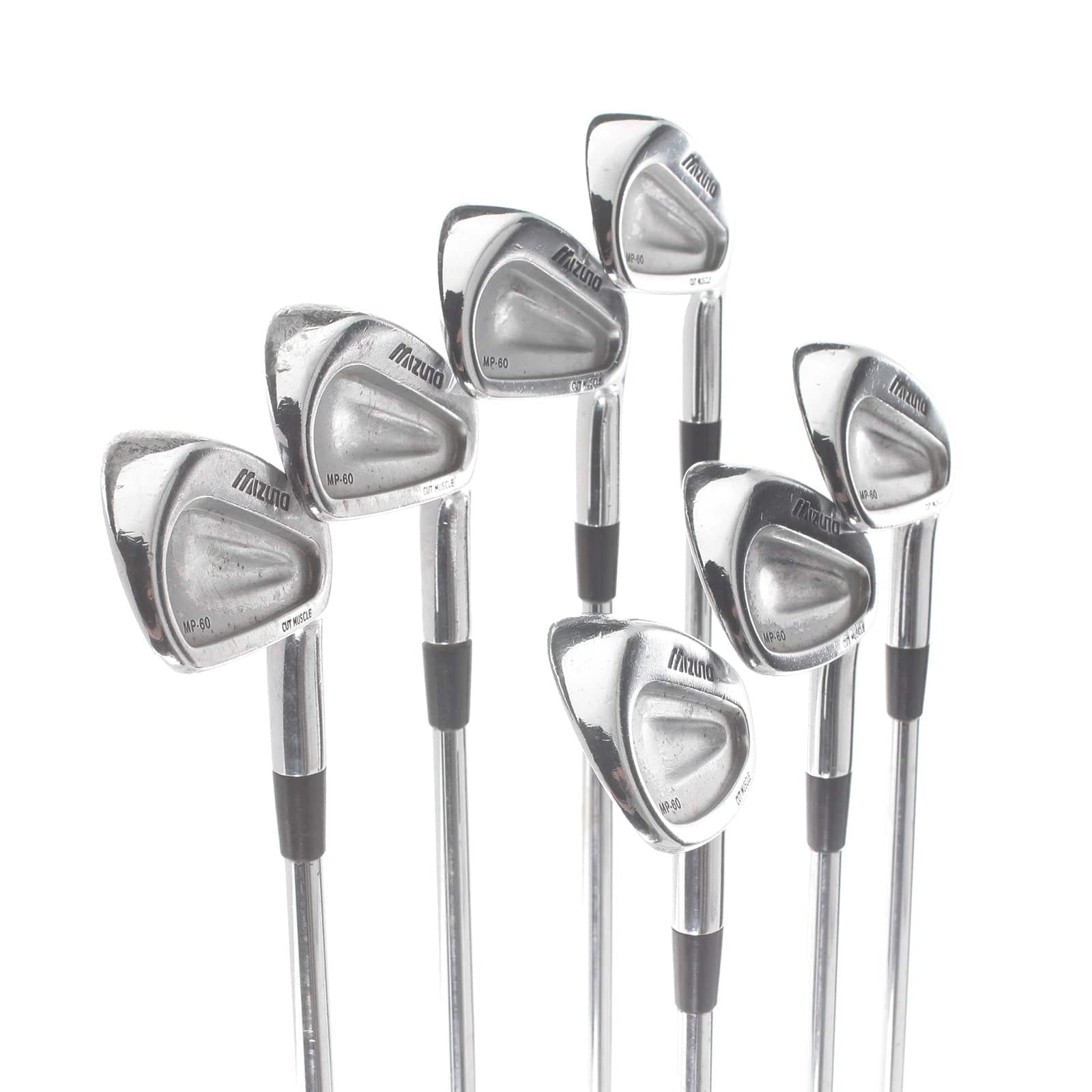 Mizuno MP-60 Steel Mens Right Hand Irons 3-9 Regular - Dynamic Gold R400 - Image 2