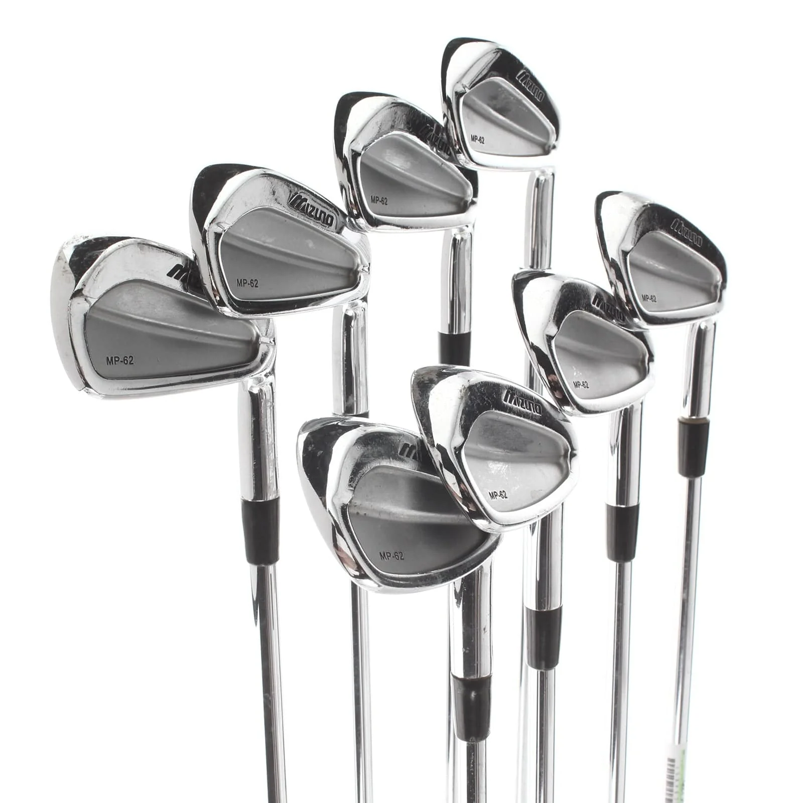 Mizuno MP-62 Steel Mens Right Hand Irons 3-PW Stiff - Dynamic Gold S300 - Image 2