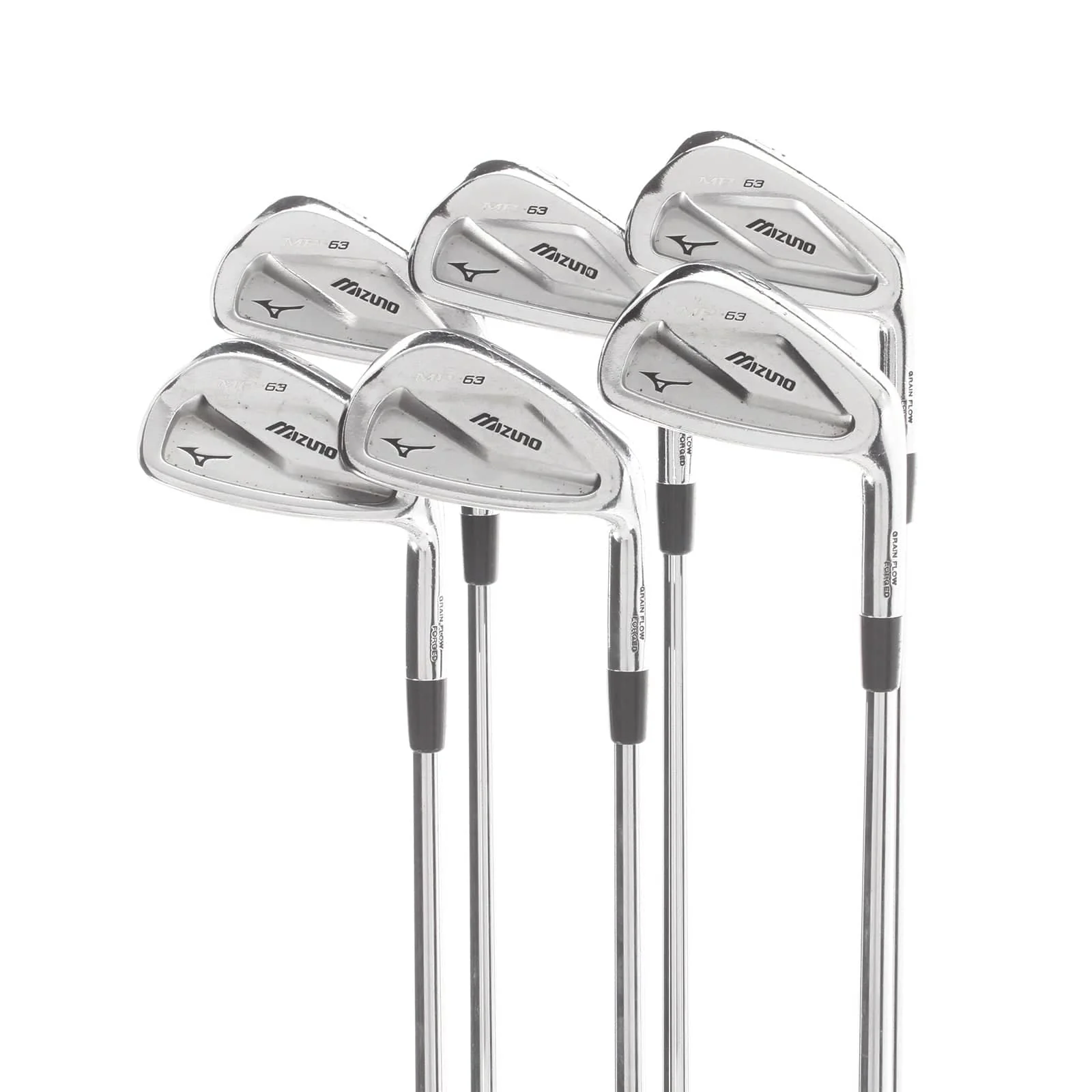 Mizuno MP-63 Steel Mens Right Hand Irons 5-PW Senior - Project X 5.0