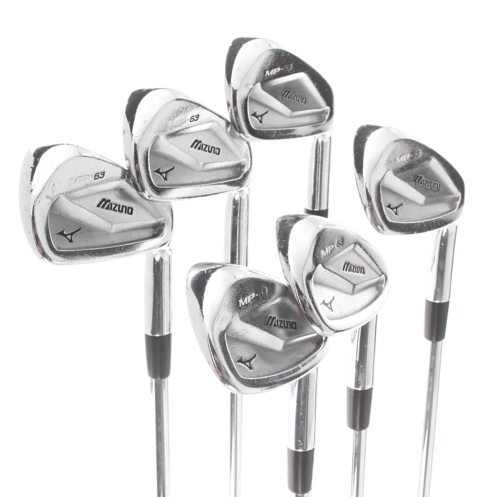 Mizuno MP-63 Steel Mens Right Hand Irons 5-PW Senior - Project X 5.0 - Image 2