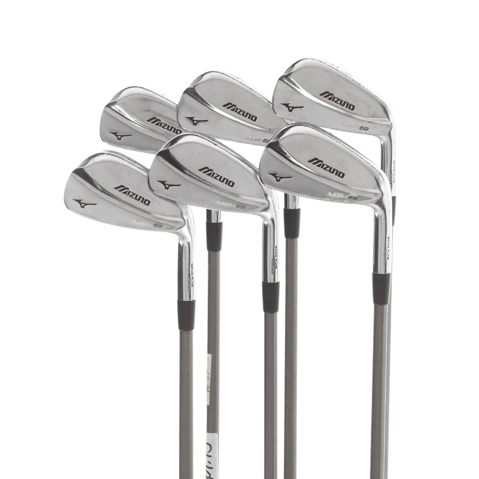 Mizuno MP-69 Steelfibre Mens Right Hand Irons 5-PW Regular - Aerotech Steelfiber i80