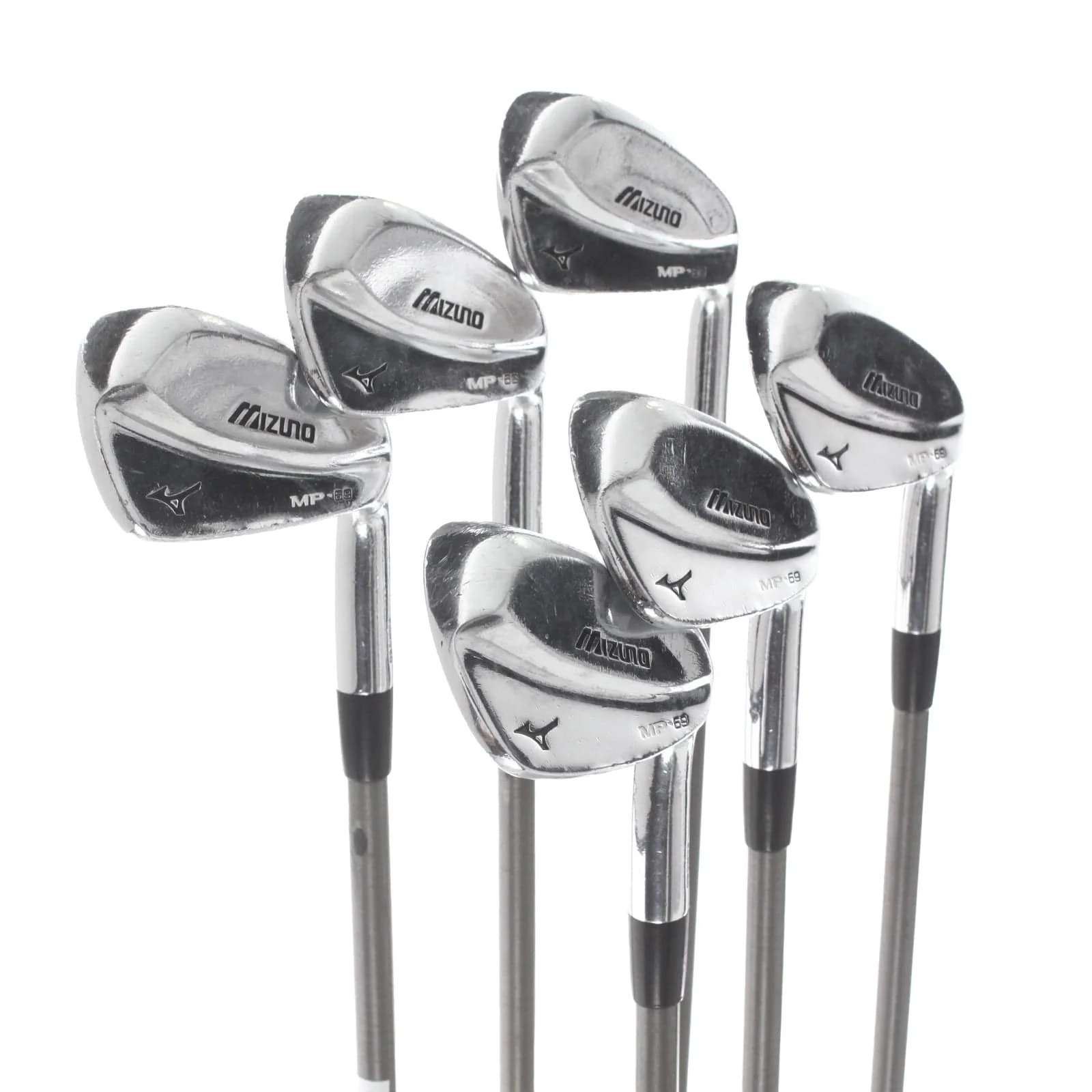 Mizuno MP-69 Steelfibre Mens Right Hand Irons 5-PW Regular - Aerotech Steelfiber i80 - Image 2