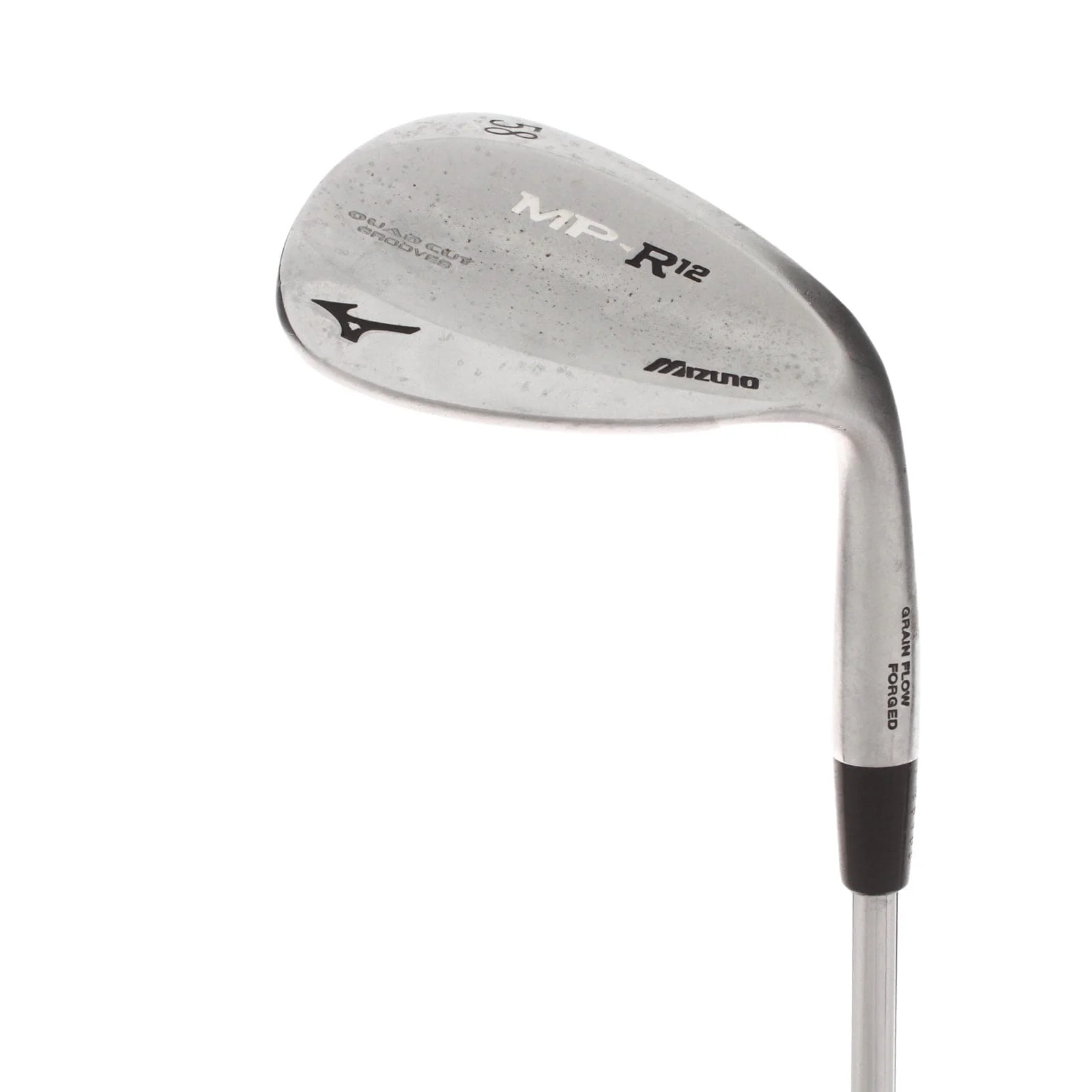 Mizuno MP-R12 Steel Mens Right Hand Lob Wedge 58* 10 Bounce Wedge - Dynamic Gold XP S300