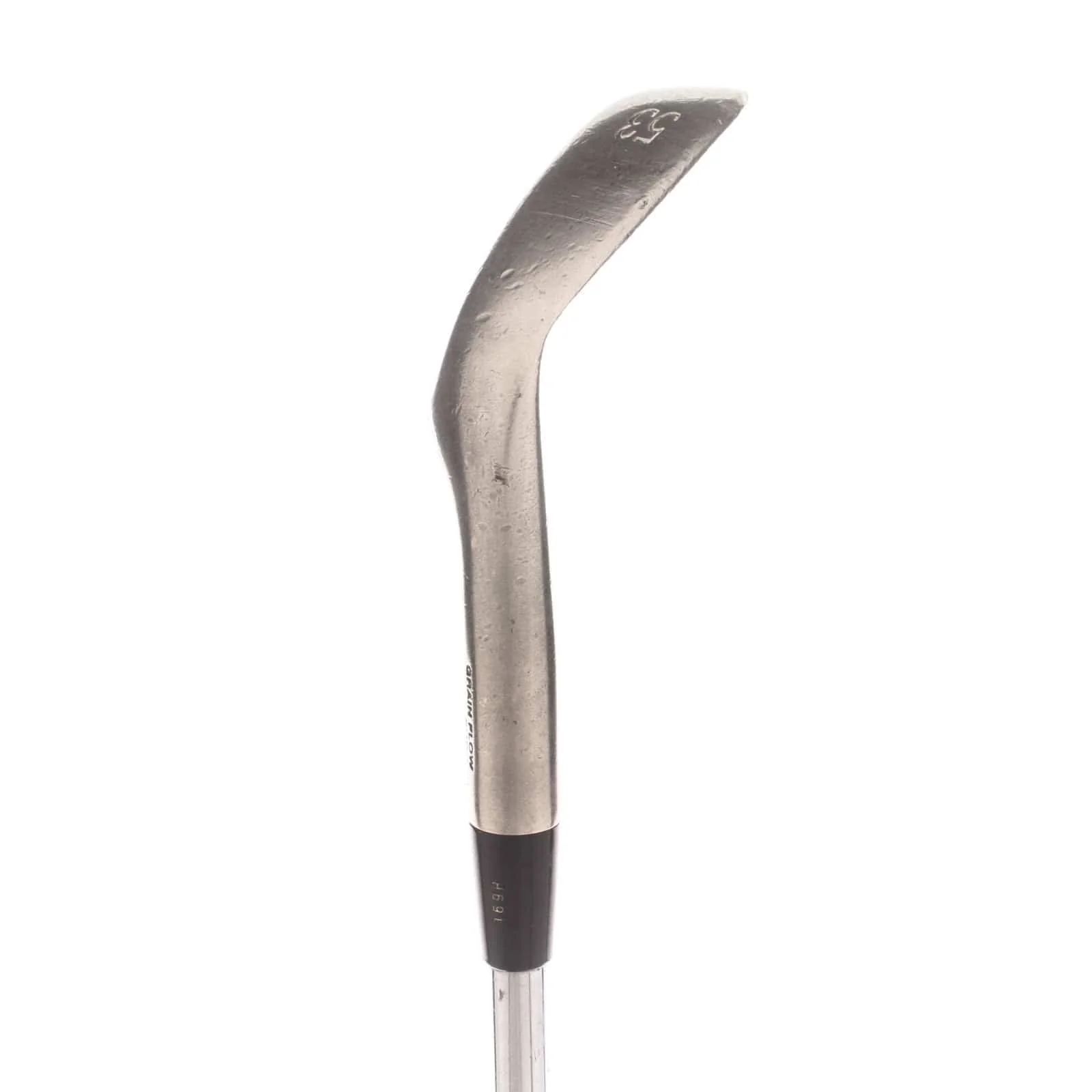 Mizuno MP T-Series Black NI Steel Mens Right Hand Sand Wedge 53* 8 Bounce Regular - Dynamic Gold R300 - Image 3
