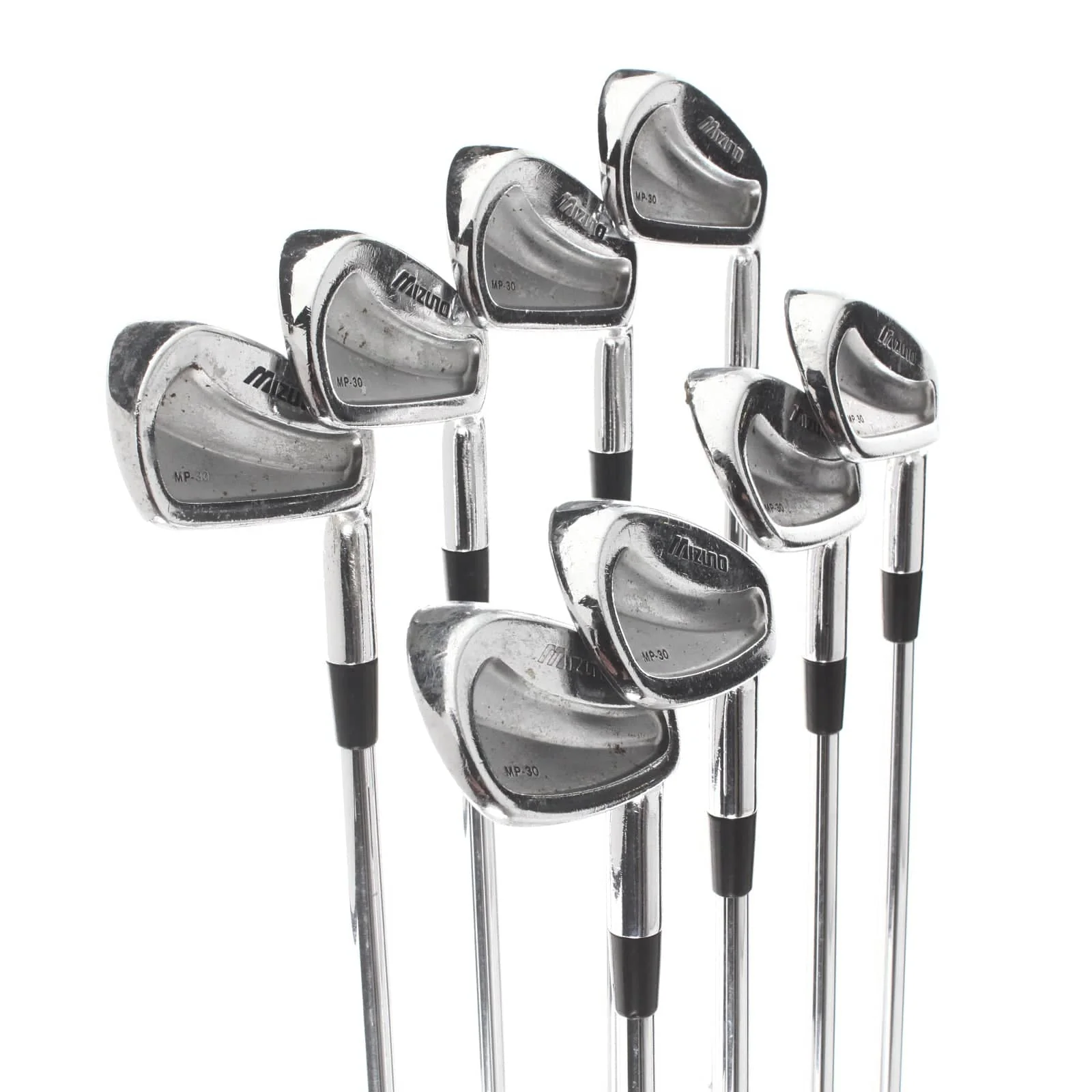 Mizuno MP30 Steel Mens Right Hand Irons 3-PW Stiff - S300 - Image 2