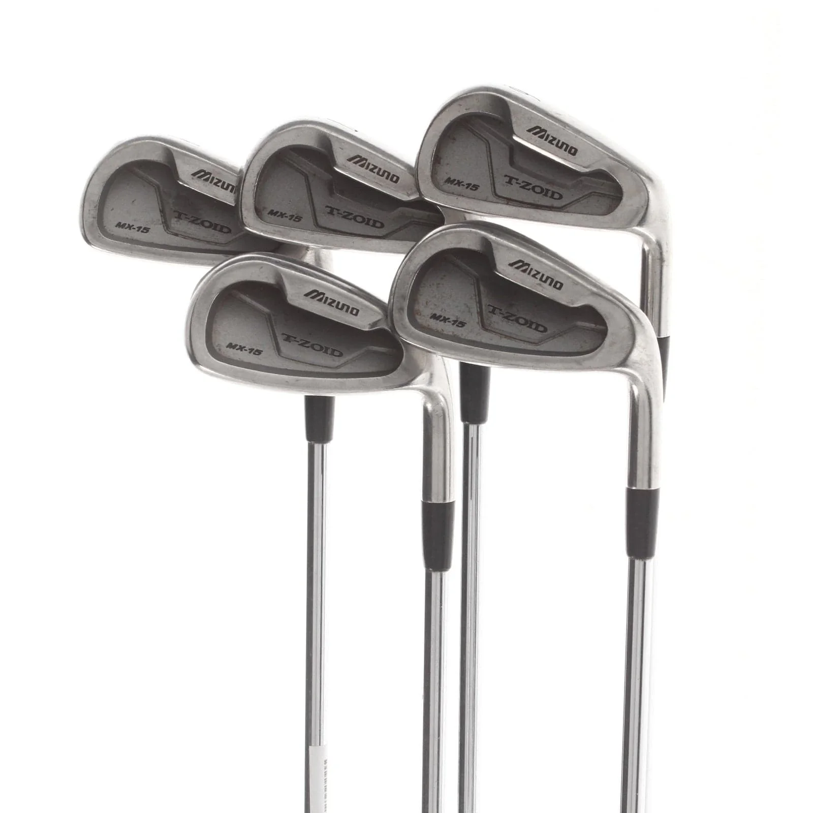 Mizuno MX-15 T-Zoid Steel Mens Right Hand Irons 6-PW Stiff - True Temper