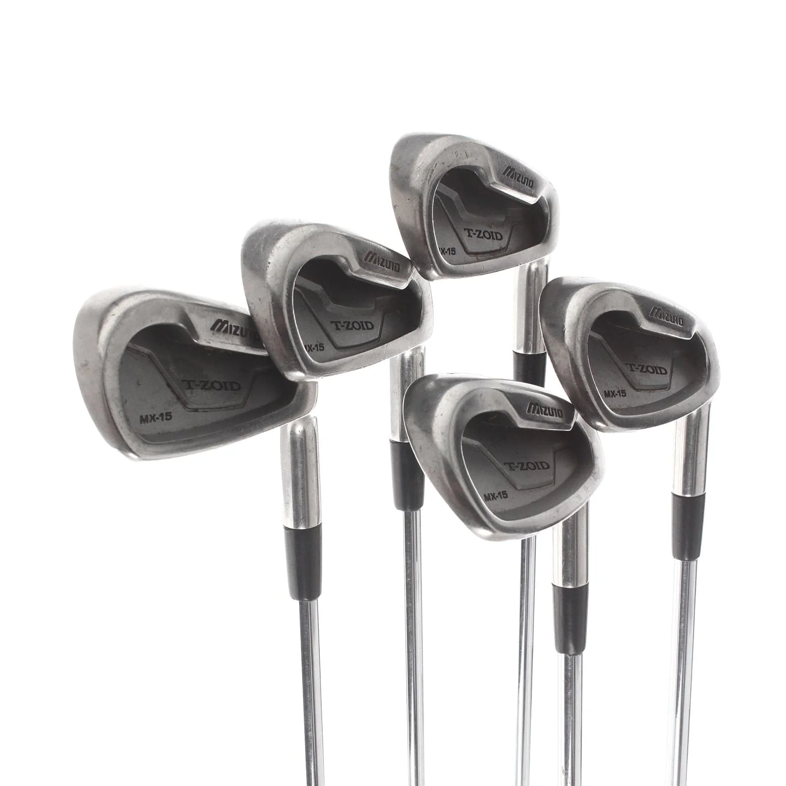 Mizuno MX-15 T-Zoid Steel Mens Right Hand Irons 6-PW Stiff - True Temper - Image 2