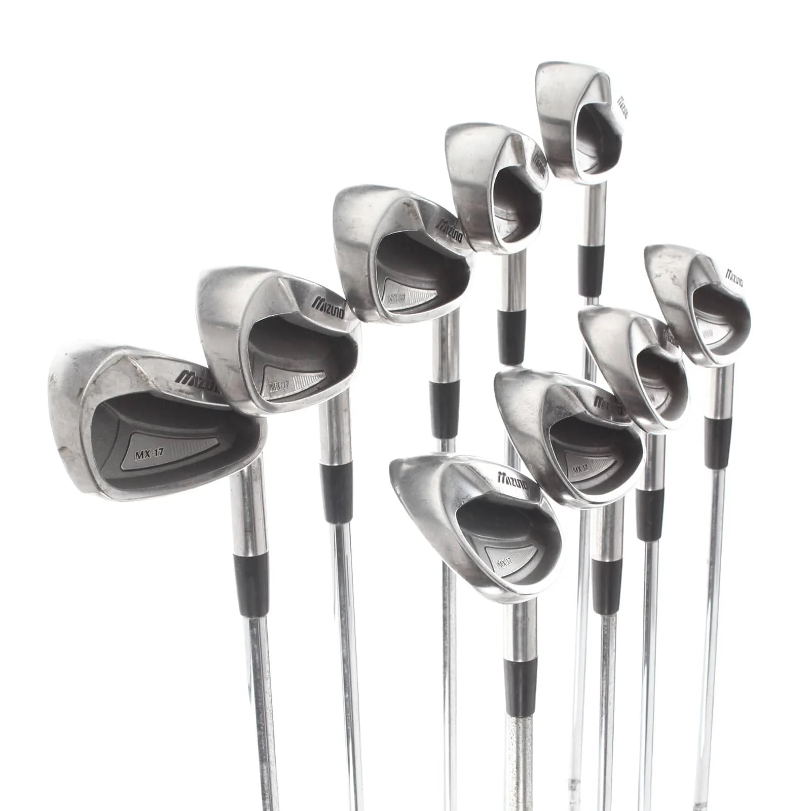 Mizuno MX-17 Steel Mens Right Hand Irons 3-SW Regular - True Temper Dynaflex - Image 2