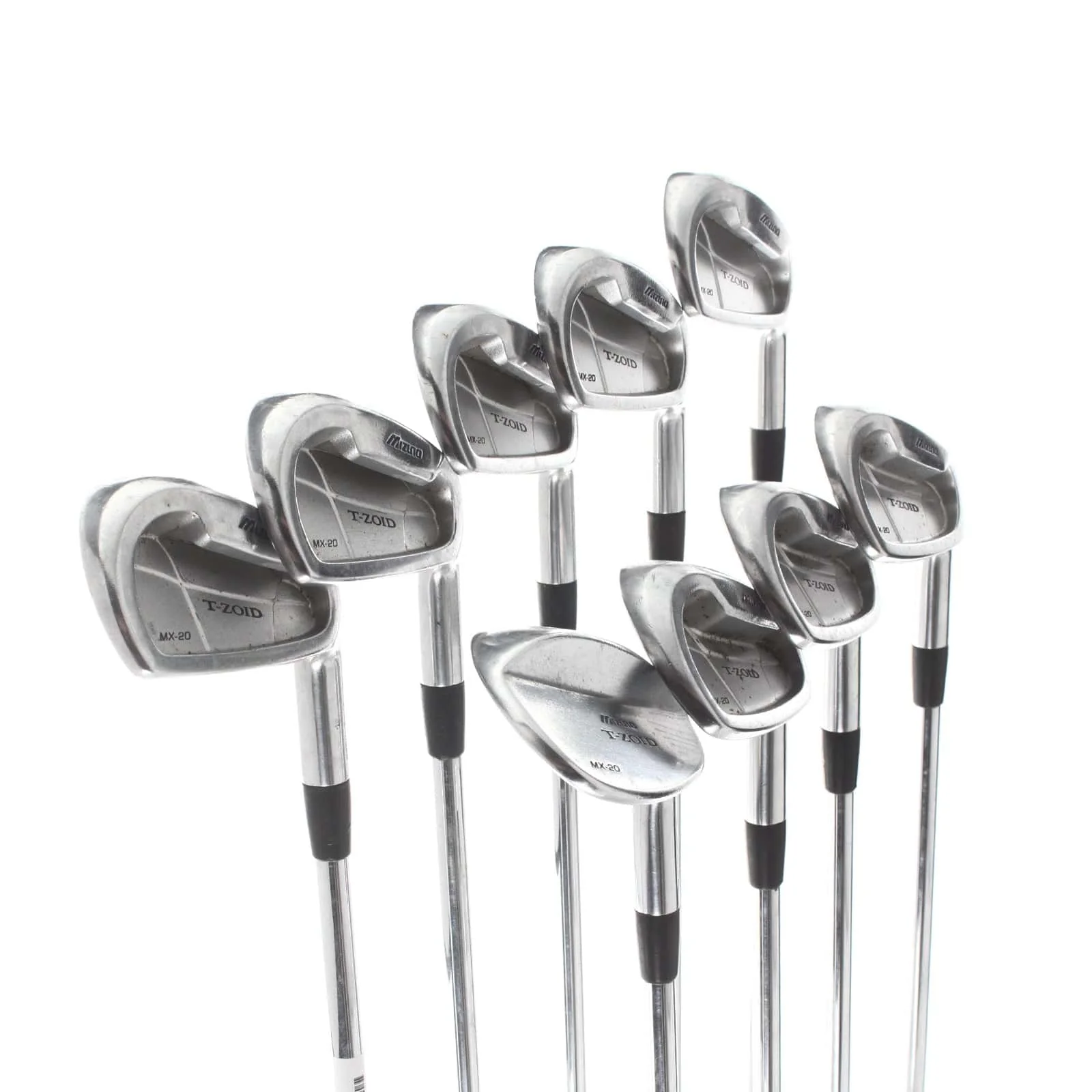 Mizuno MX-20 T-Zoid Steel Mens Right Hand Irons 3-SW Regular - Dynamic Lite - Image 2
