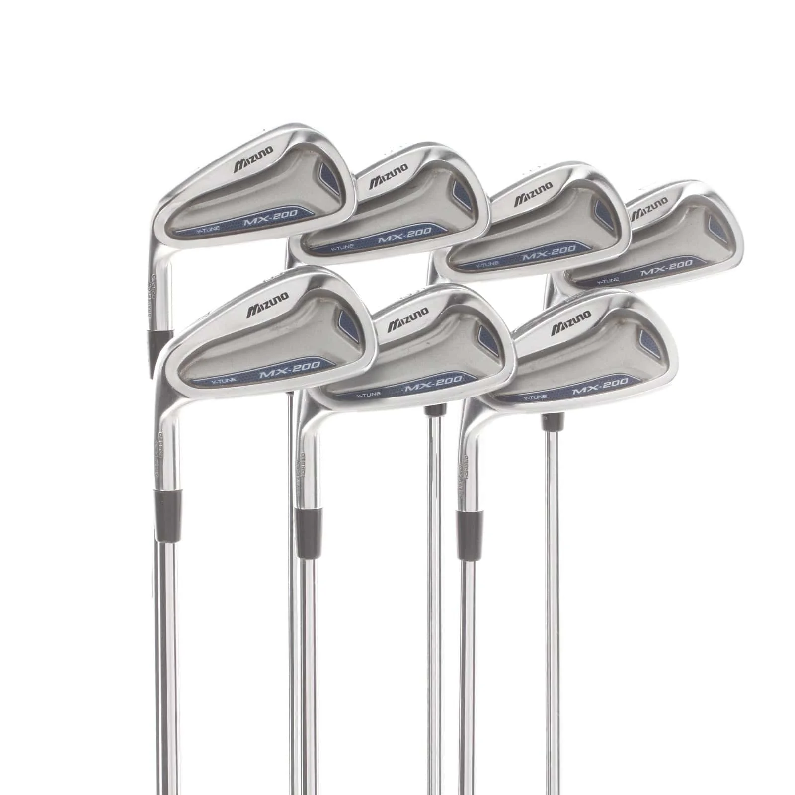 Mizuno MX-200 Steel Mens Left Hand Irons 4-PW Regular - Dynalite Gold XP