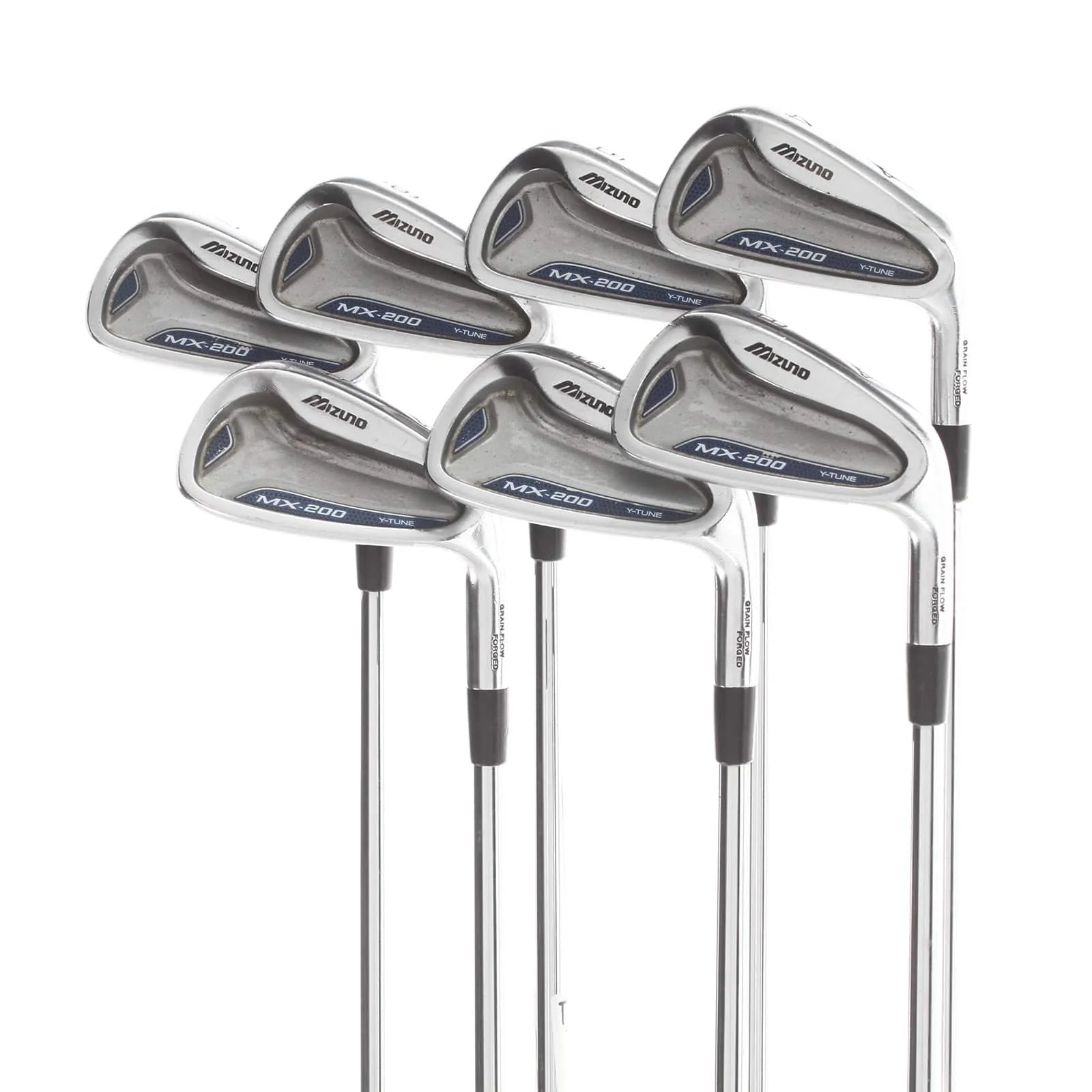 Mizuno MX-200 Steel Mens Right Hand Irons 4-PW Regular - Dynamic Gold XP R300