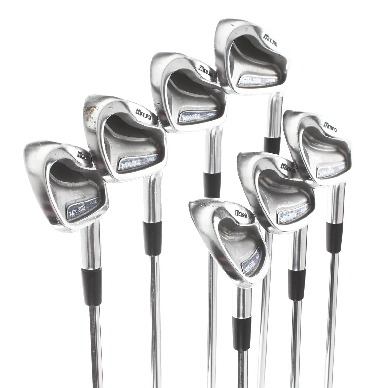 Mizuno MX-200 Steel Mens Right Hand Irons 4-PW Regular - Dynamic Gold XP R300 - Image 2