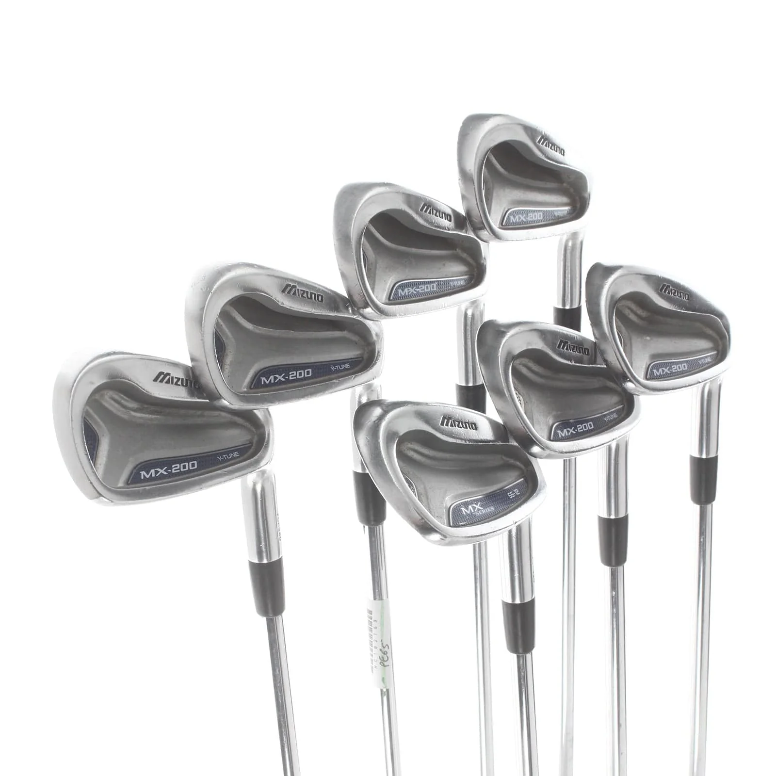 Mizuno MX-200 Steel Mens Right Hand Irons 5-SW Regular - Dynalite Gold XP - Image 2