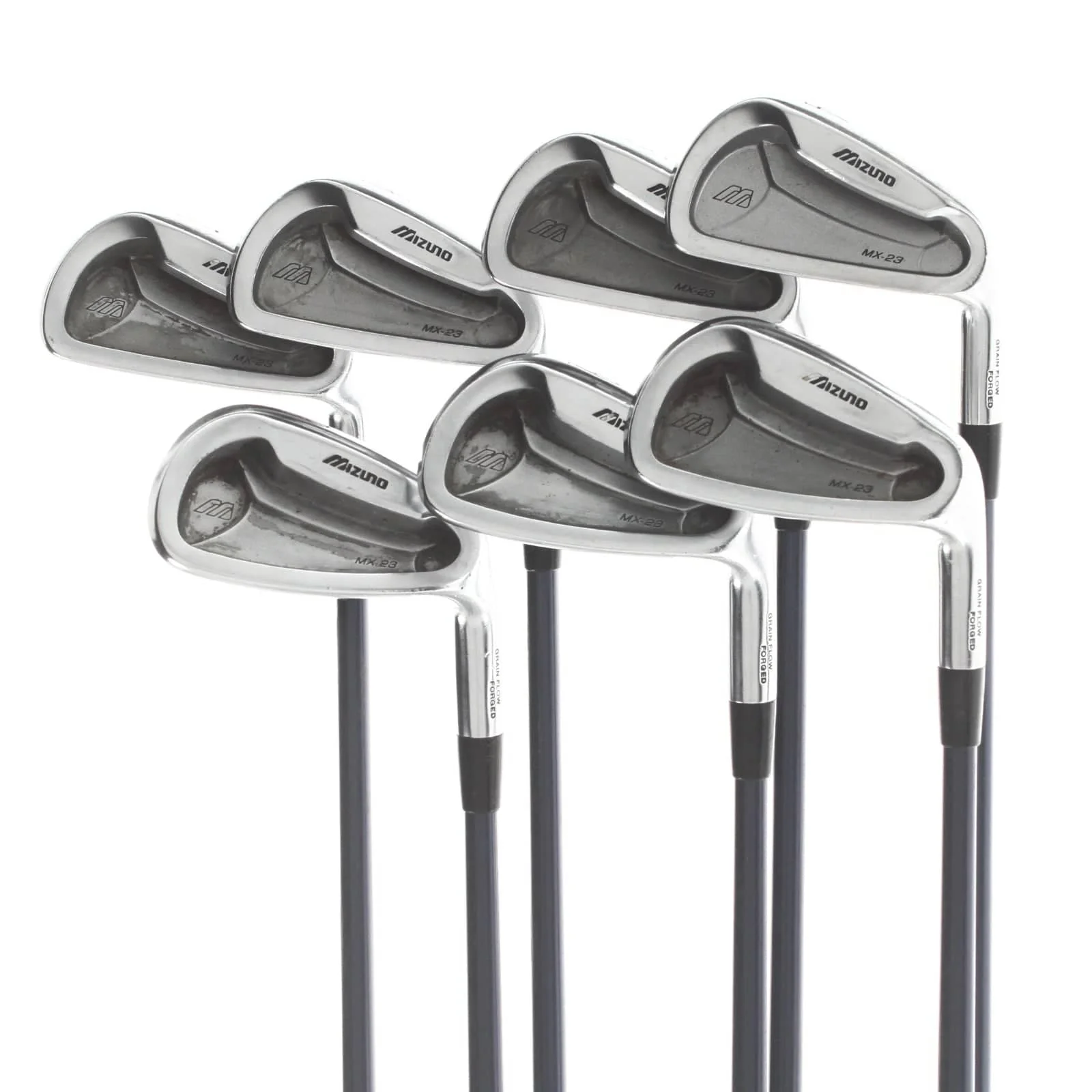 Mizuno MX-23 Graphite Mens Right Hand Irons 4-PW Regular - EXSAR Blue