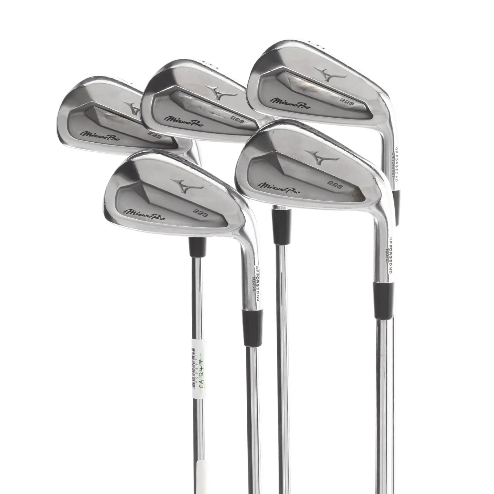Mizuno Pro 223 Steel Mens Right Hand Irons 5-9 Regular - Project X LZ 5.5 115