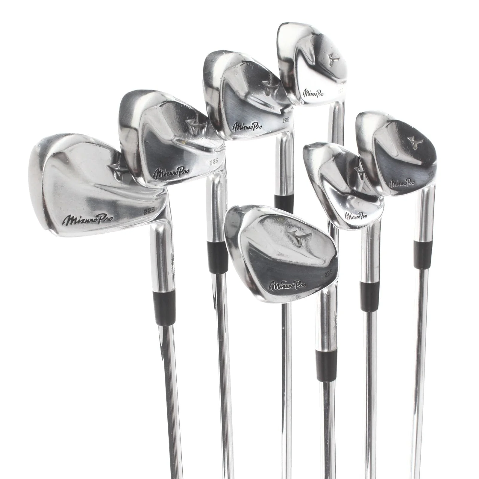 Mizuno Pro 225 Steel Mens Right Hand Irons 4-PW Stiff - Nippon N.S Pro Modus3 Tour 120 - Image 2
