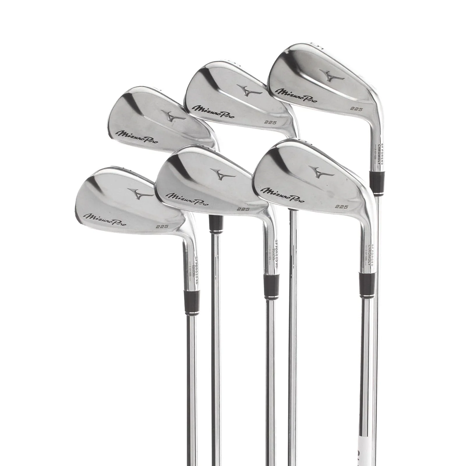 Mizuno Pro 225 Steel Mens Right Hand Irons 5-PW Stiff - Modus N.S. Pro