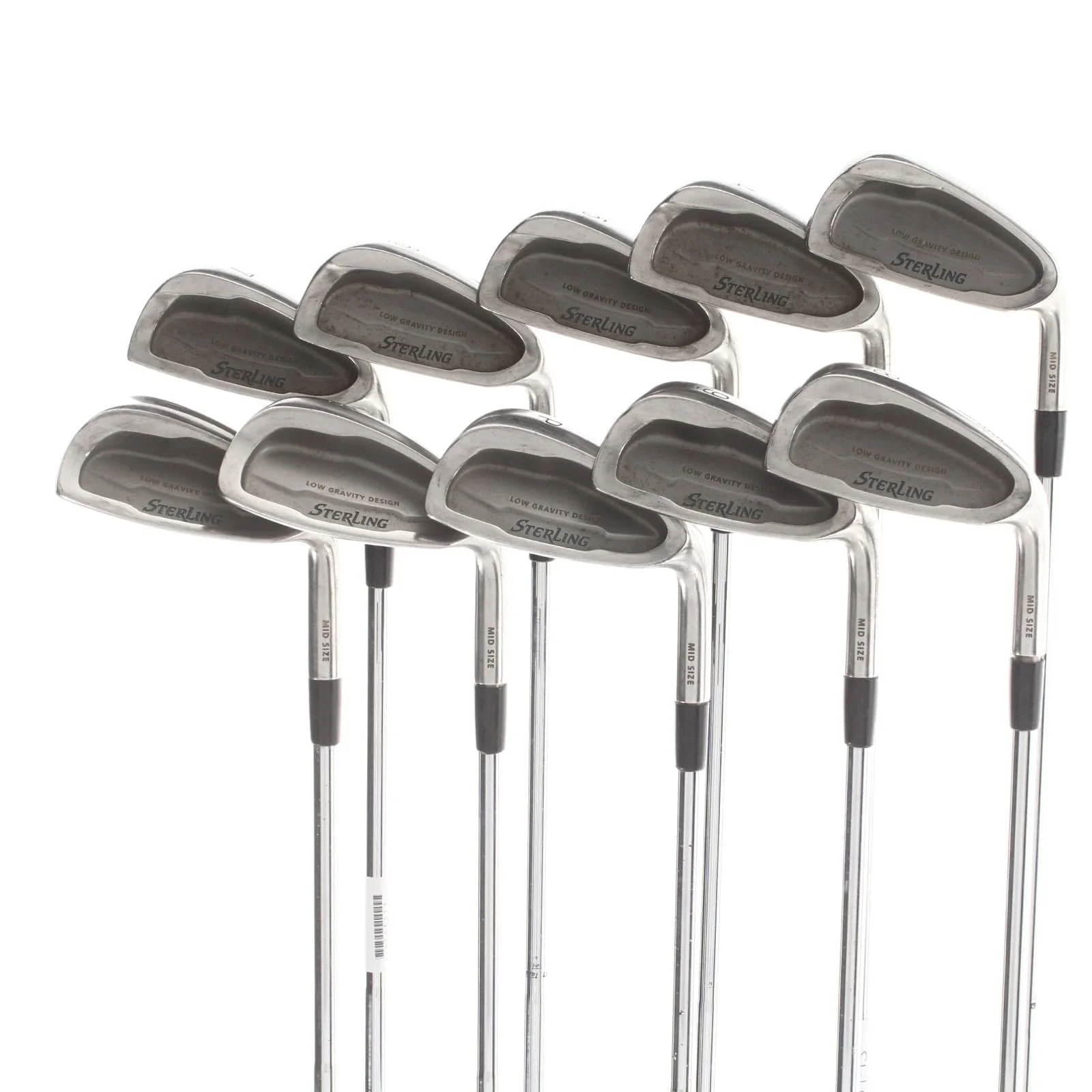 Mizuno Sterling Steel Mens Right Hand Irons 3-SW Regular - Dynamic Gold