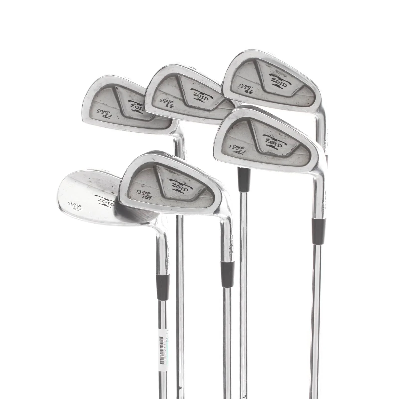 Mizuno T-Zoid Comp EZ Steel Mens Right Hand Irons 3-SW Regular - True Temper Gold Plus
