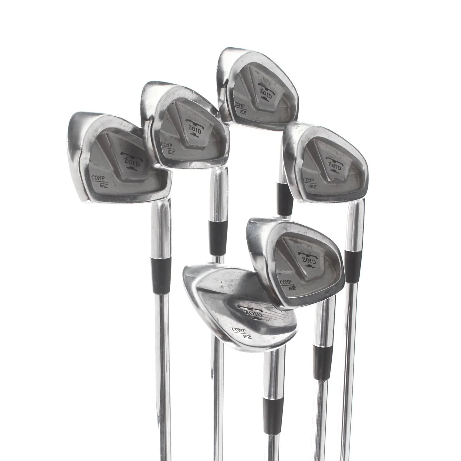 Mizuno T-Zoid Comp EZ Steel Mens Right Hand Irons 3-SW Regular - True Temper Gold Plus - Image 2