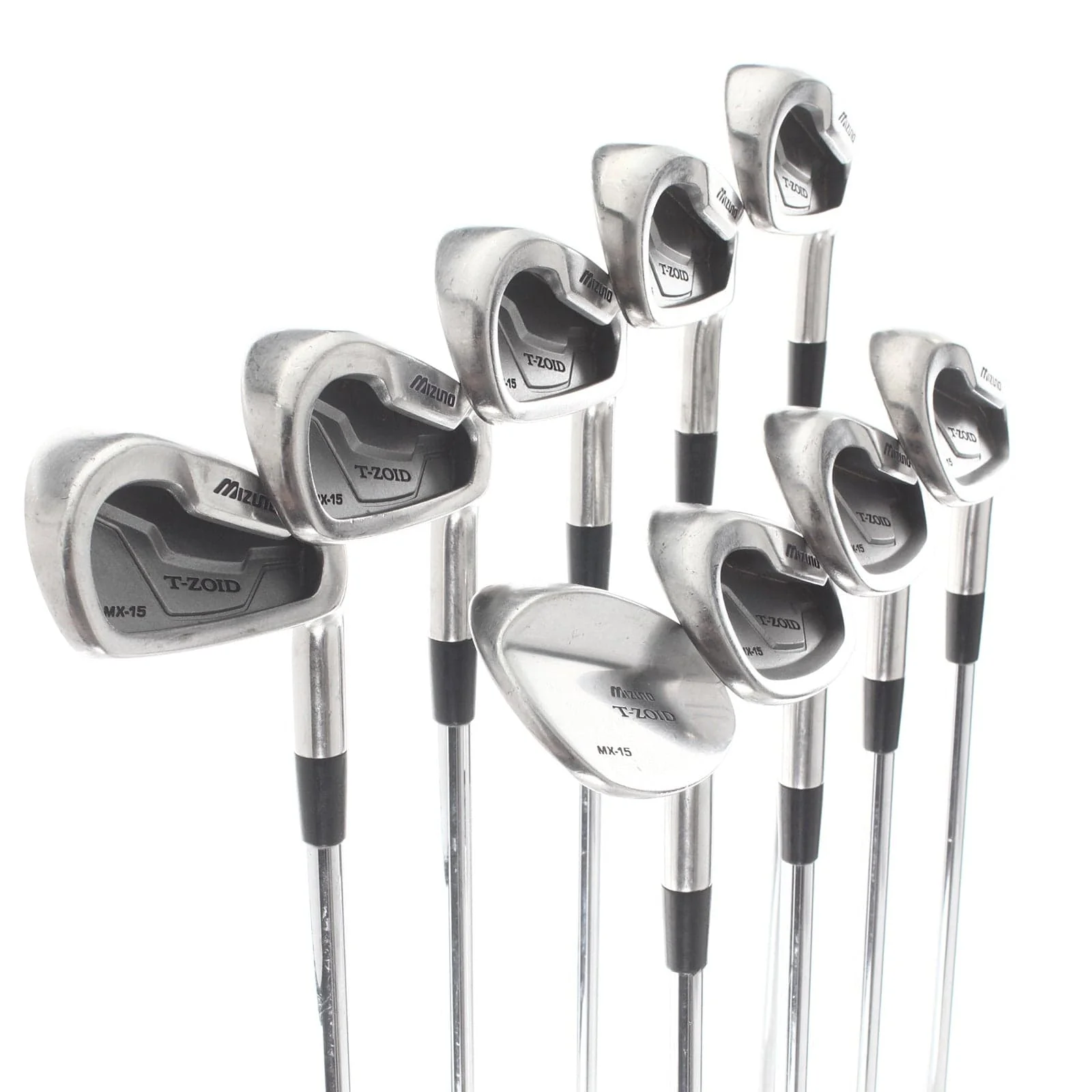Mizuno T-Zoid Steel Mens Right Hand Irons 3-SW Regular - Mizuno - Image 2
