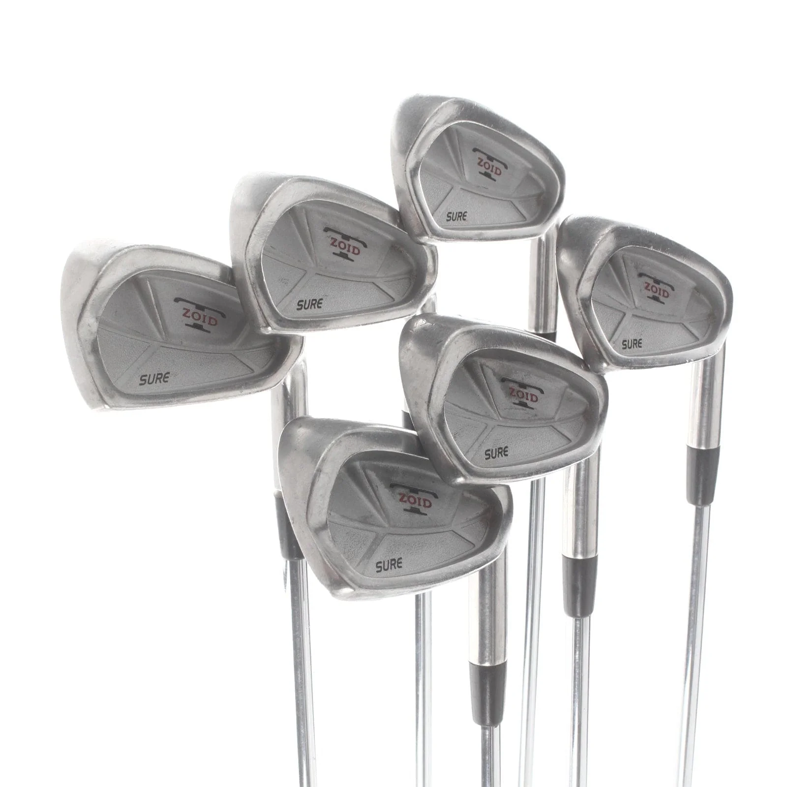Mizuno T-Zoid Sure Steel Mens Right Hand Irons 5-PW Regular - Gold Plus Sensicore R400 - Image 2