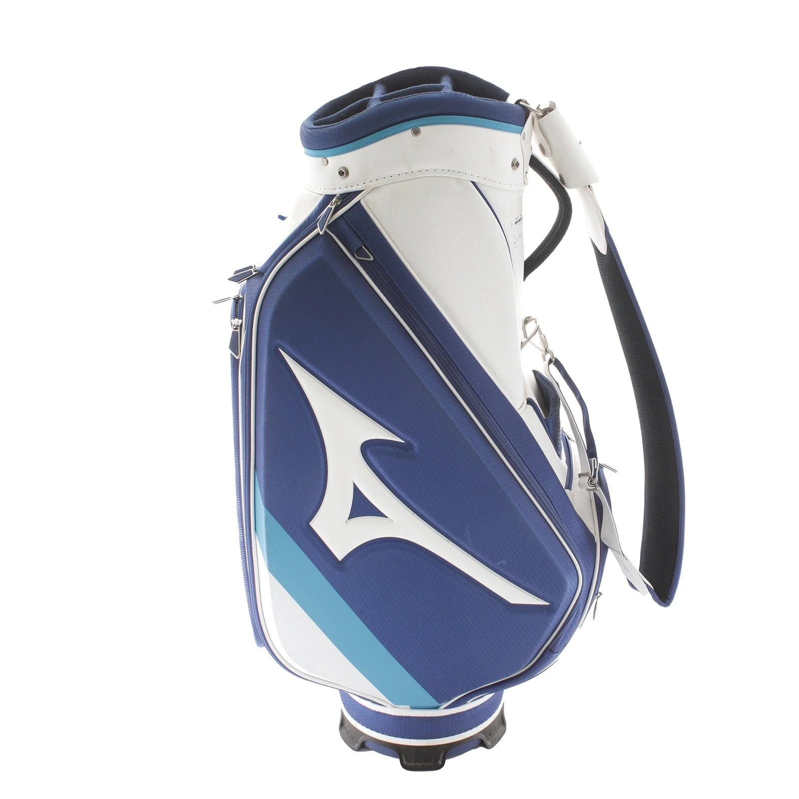 Mizuno Tour Cart Bag - Blue/White - Image 2