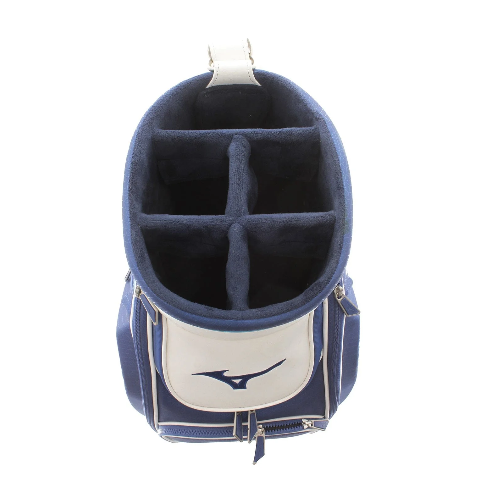 Mizuno Tour Cart Bag - Blue/White - Image 5
