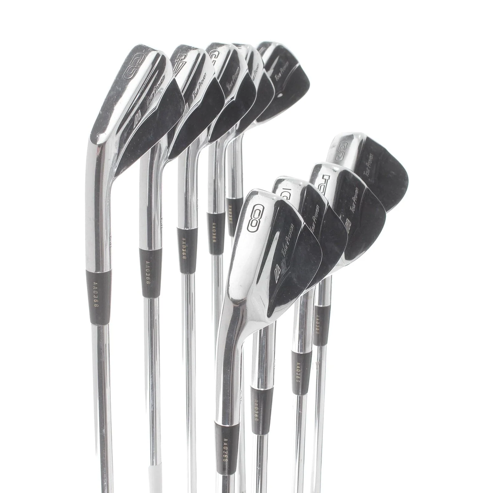 Mizuno TP-9 Steel Mens Left Hand Irons 3-SW Regular - Dynamic Gold - Image 2