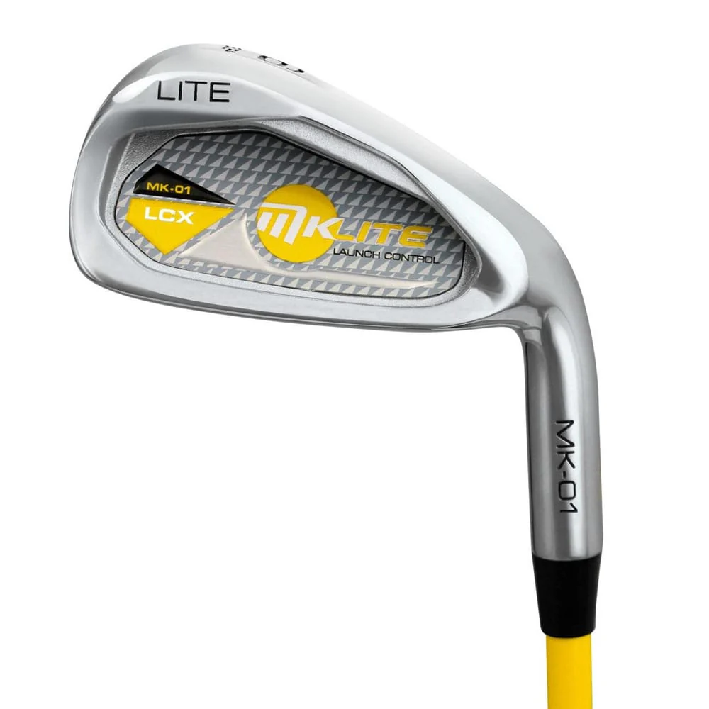 Mkids Junior Lite Iron - Yellow (45 Inch Tall) (Ages 5-7) - Image 2