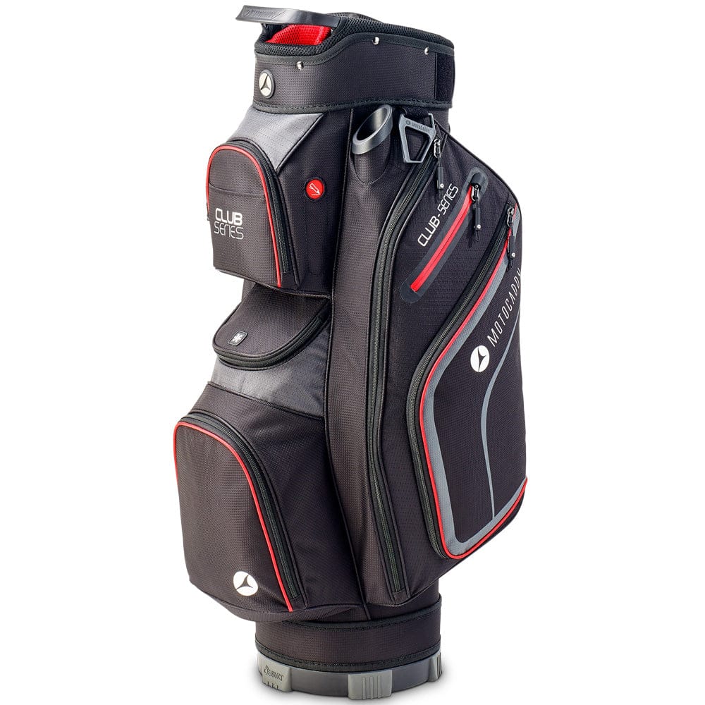 Motocaddy '26 Club Series Cart Bag - Black/Red